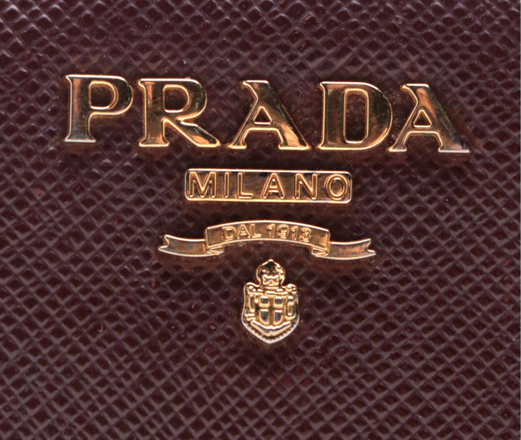 Prada Compact Bifold Wallet in Saffiano Leather