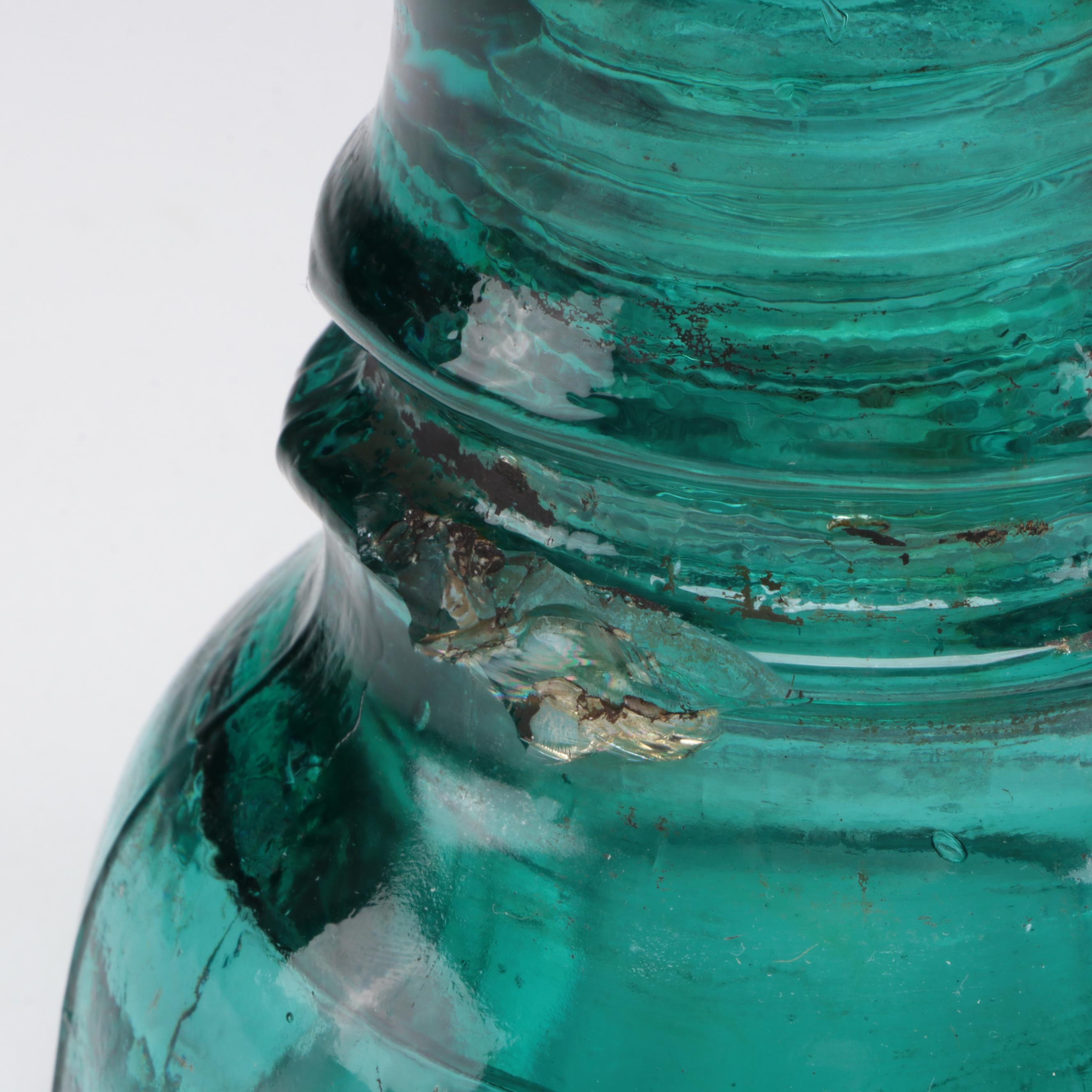 Hemingray No. 40 and Other Colored Glass Insulators