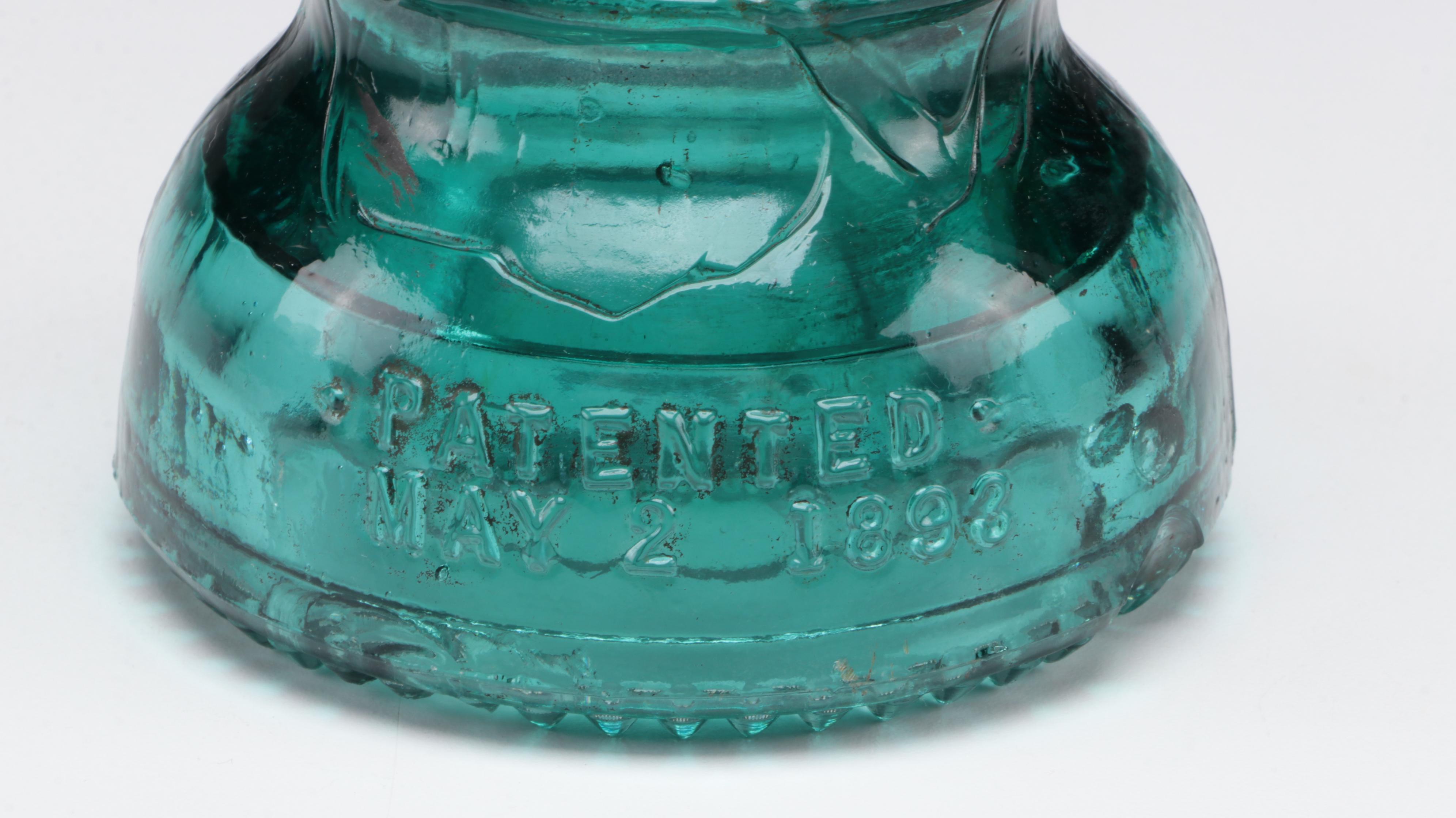 Hemingray No. 40 and Other Colored Glass Insulators