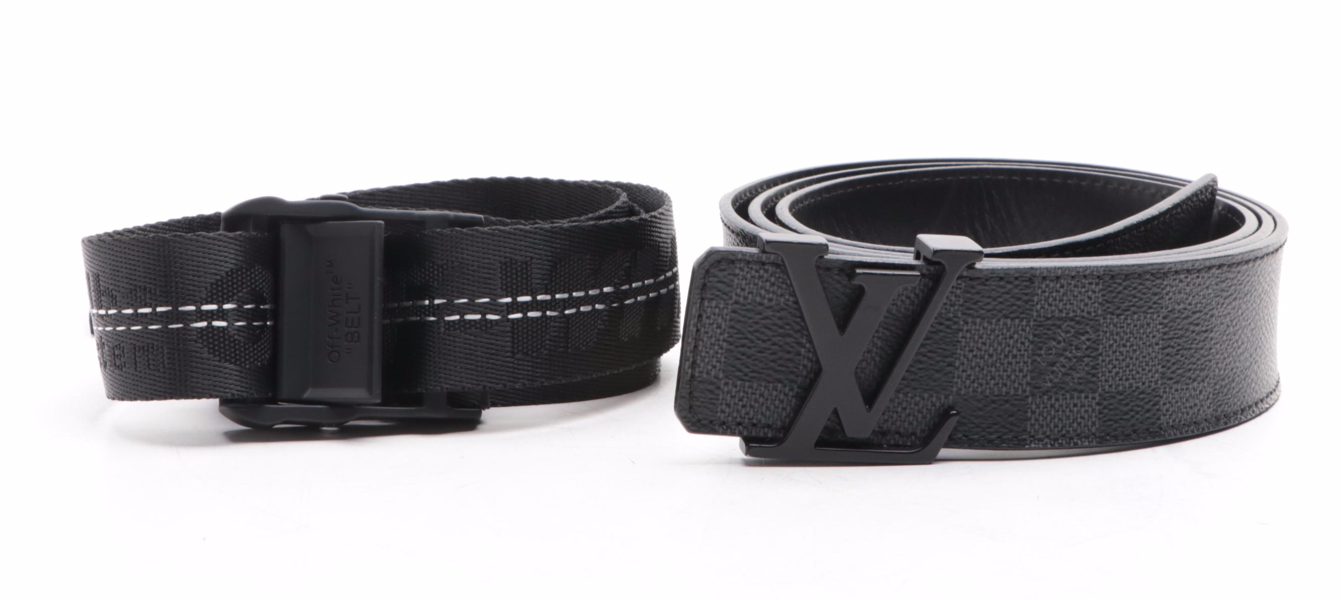 Louis Vuitton Belt and Utility Belt Bag with Off-White™ Industrial Belt
