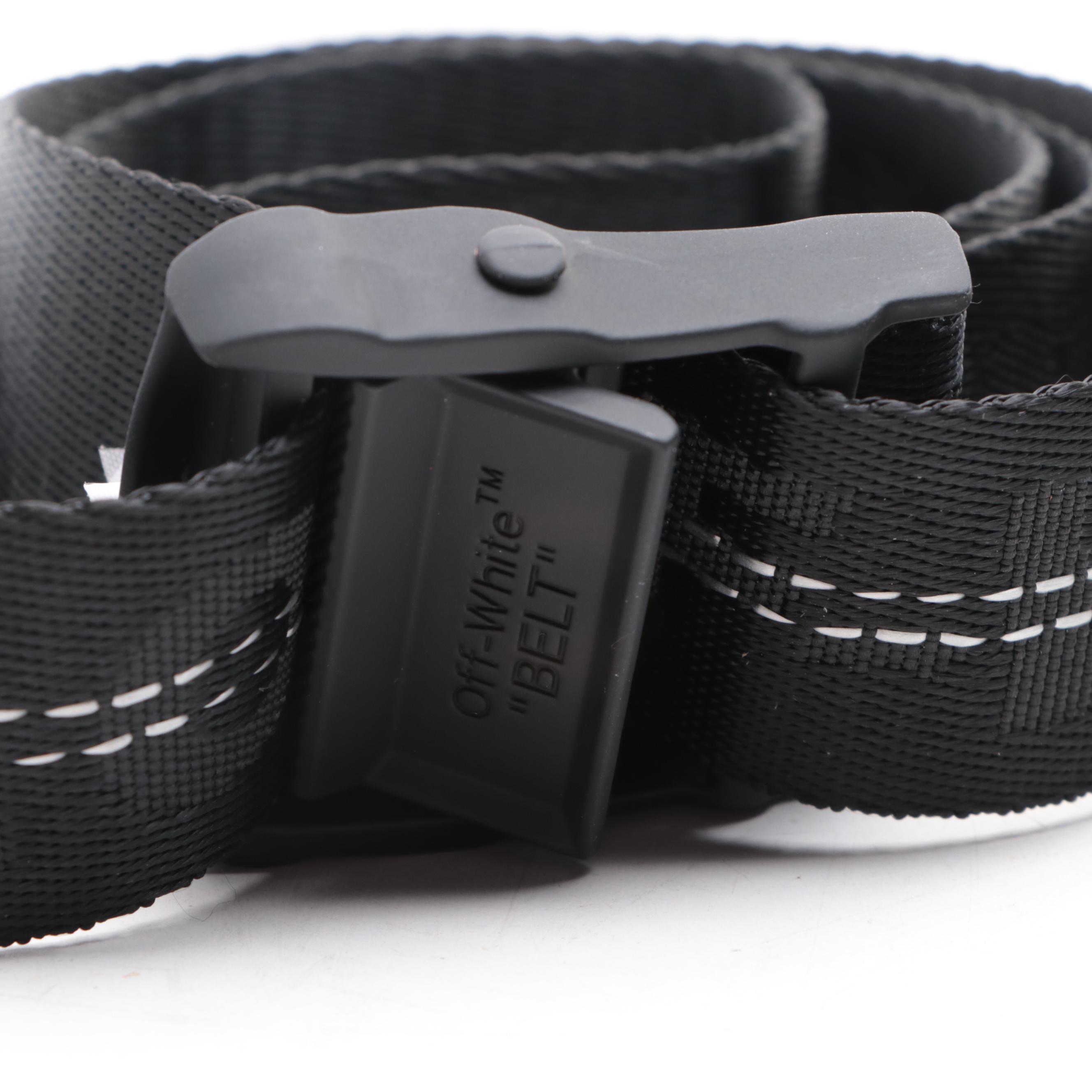 Louis Vuitton Belt and Utility Belt Bag with Off-White™ Industrial Belt