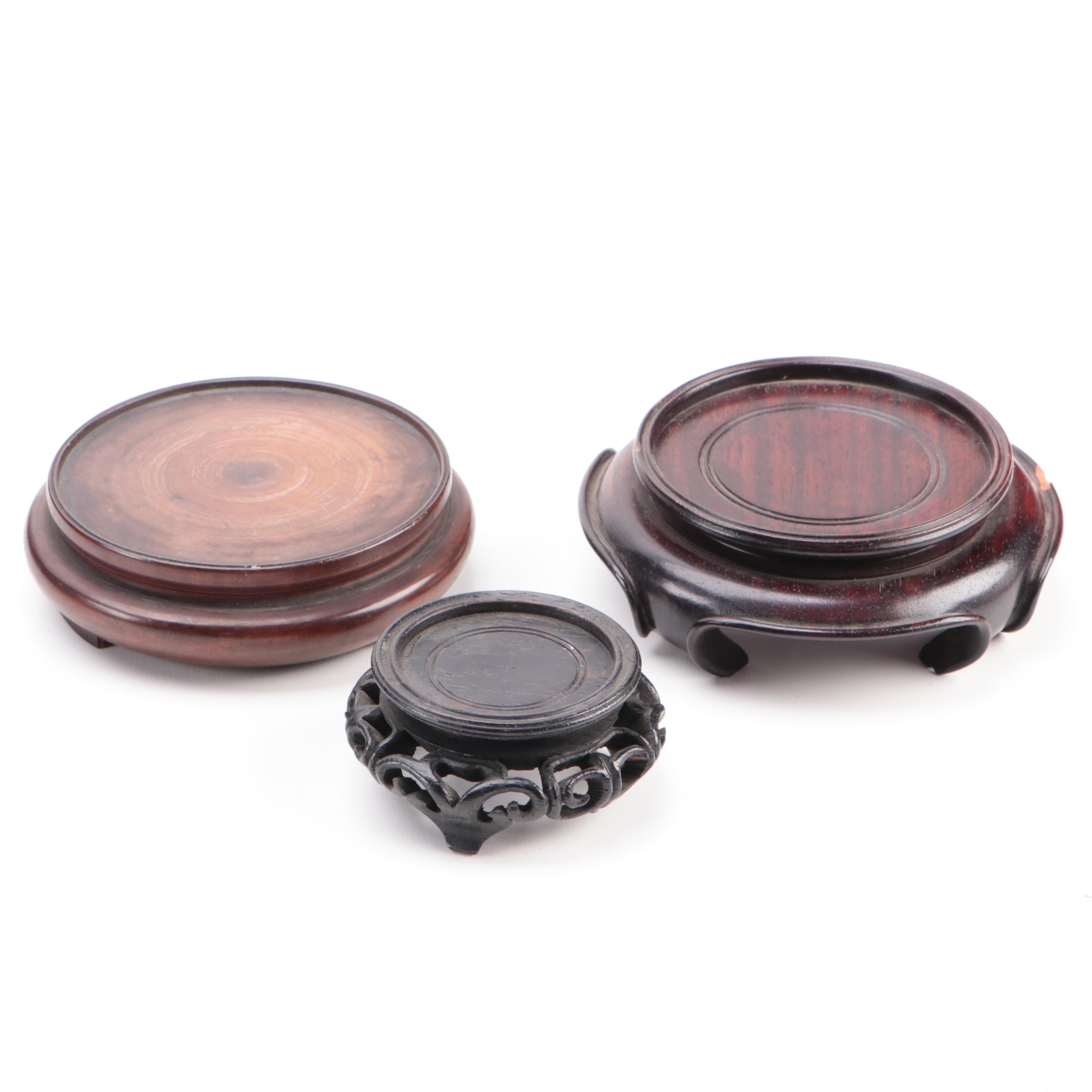 Chinese Hardwood Stands