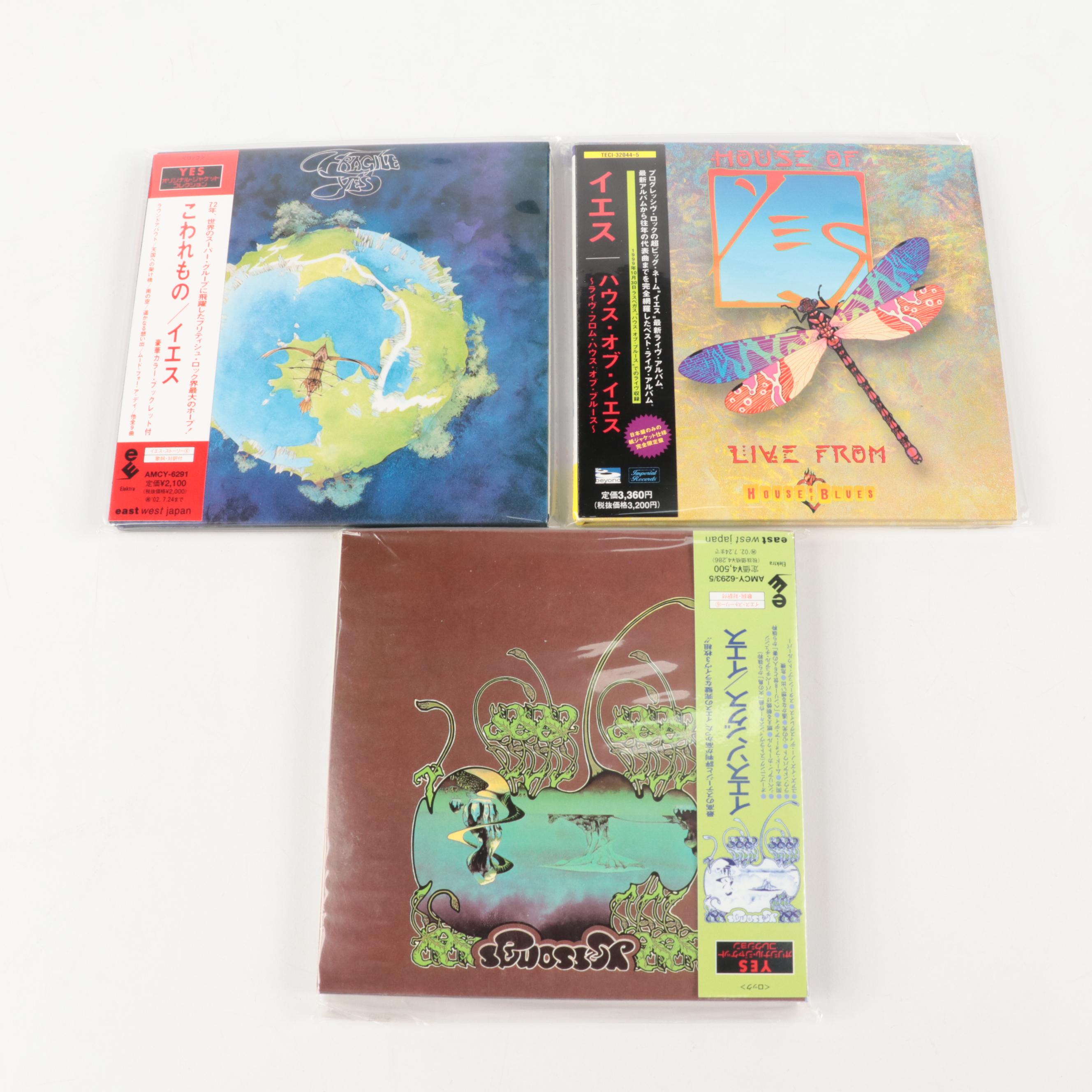 Yes Japanese Release Mini LP CDs