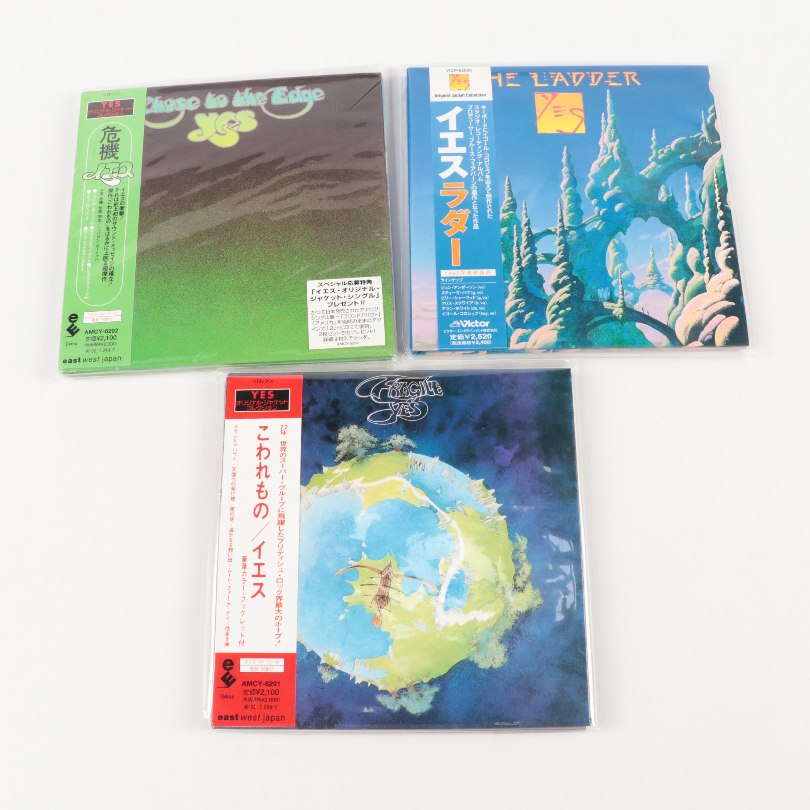 Yes Japanese Release Mini LP CDs