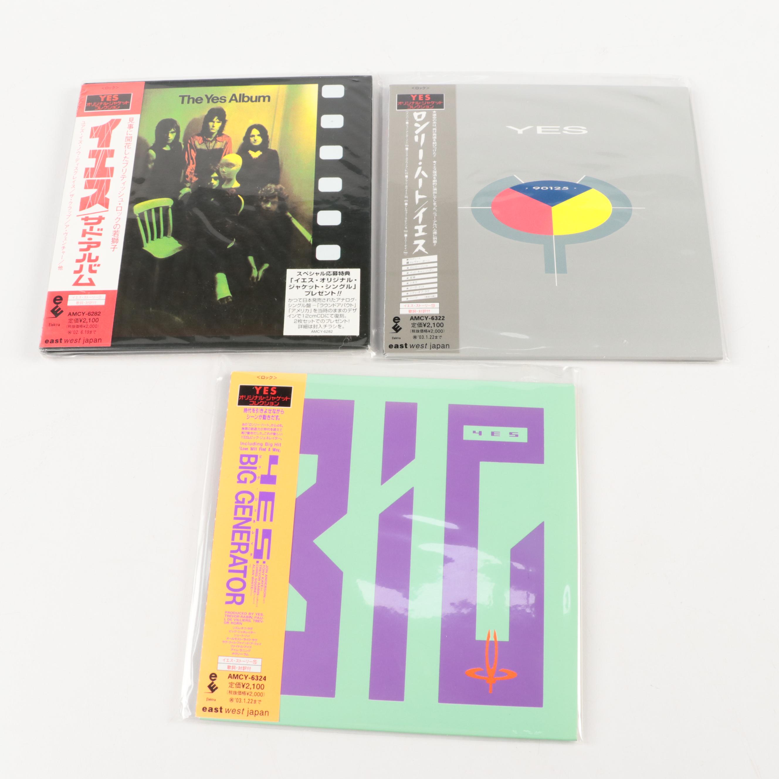 Yes Japanese Release Mini LP CDs