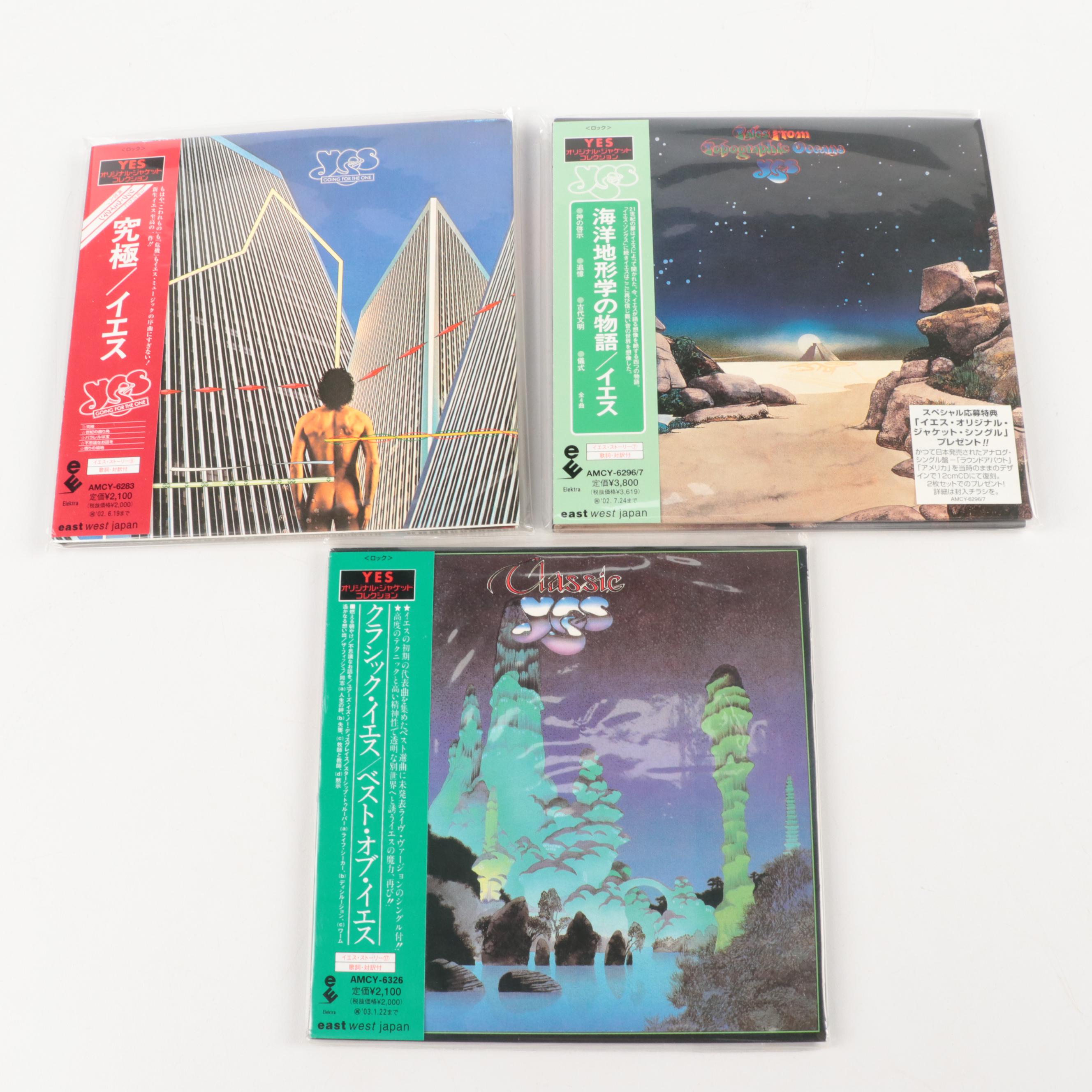 Yes Japanese Release Mini LP CDs