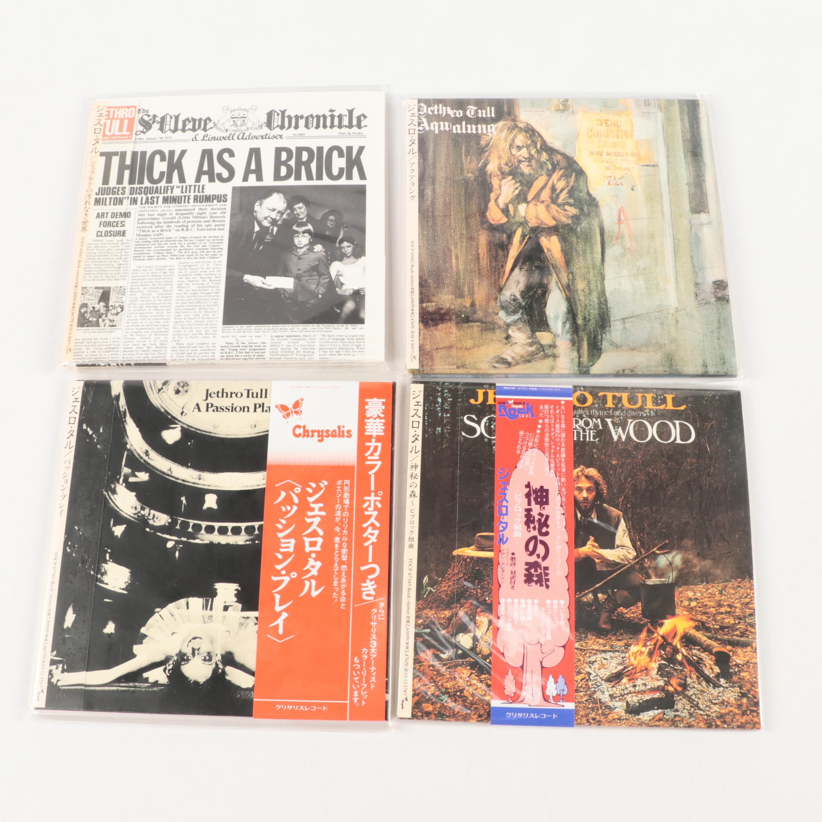 Elton John and Jethro Tull Japanese Release Mini LP CDs