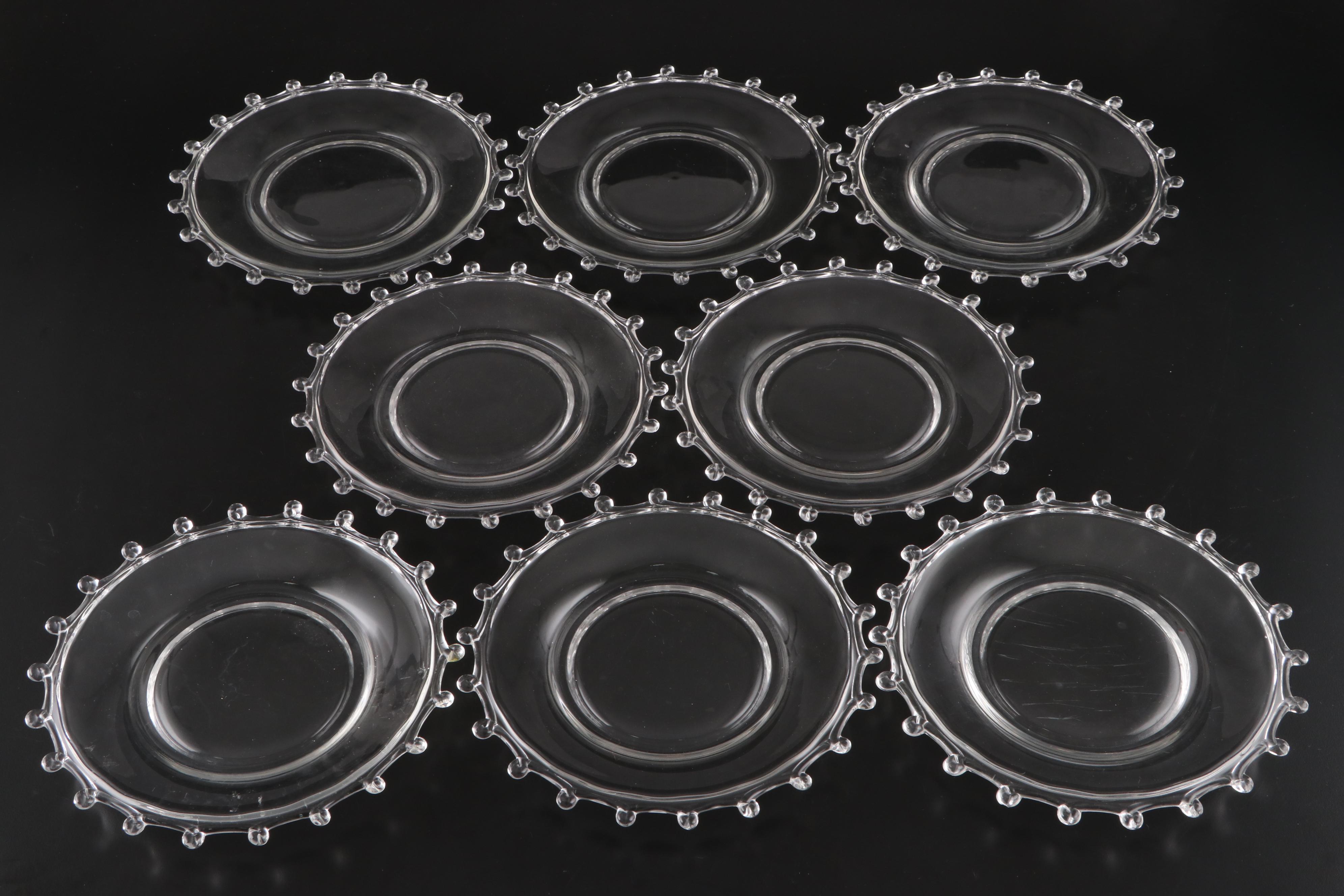 Heisey "Lariat" Plates and Punch Cups, 1942-1957