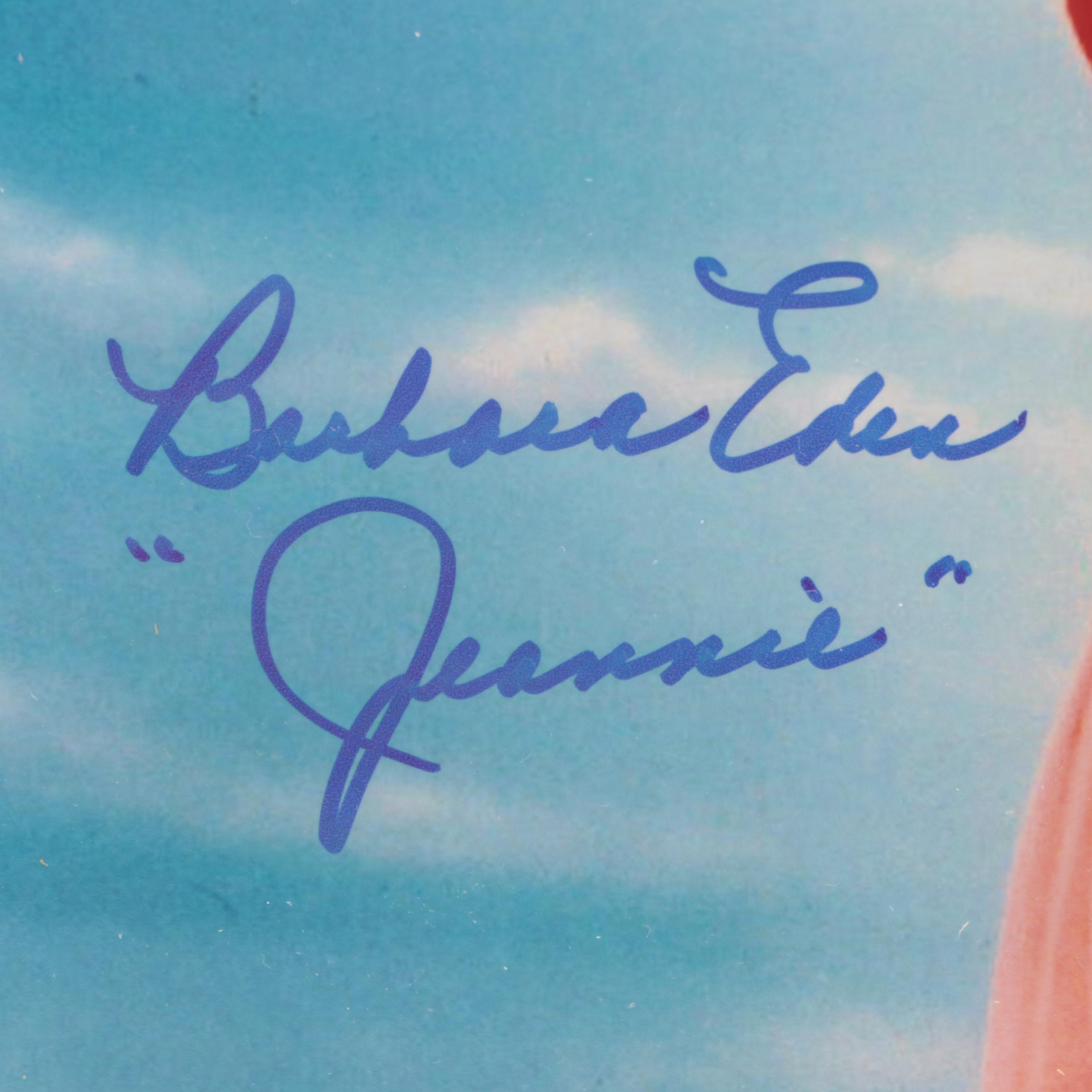 Barbara Eden Signed "Jeannie"Giclée in Matted Frame