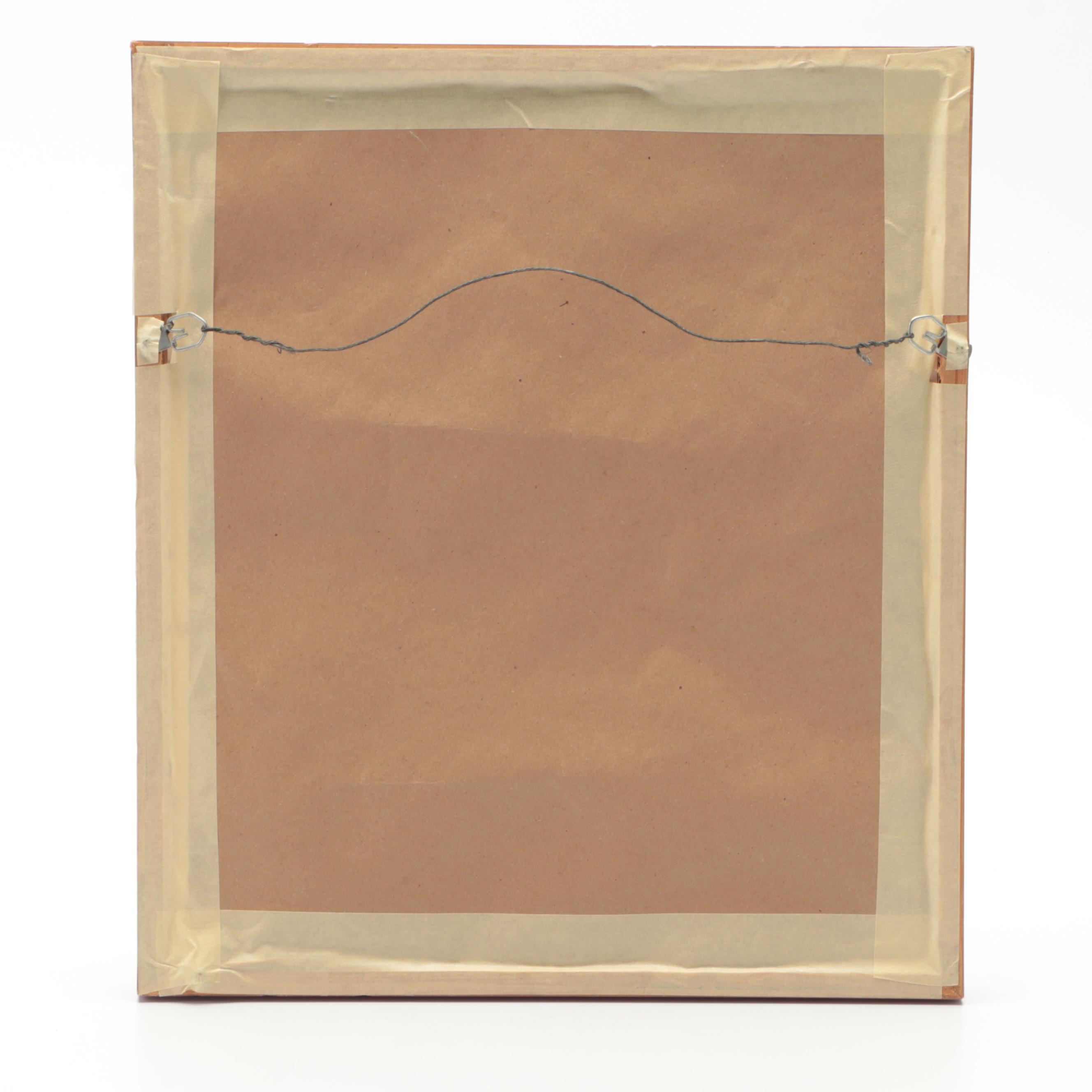 Barbara Eden Signed "Jeannie"Giclée in Matted Frame