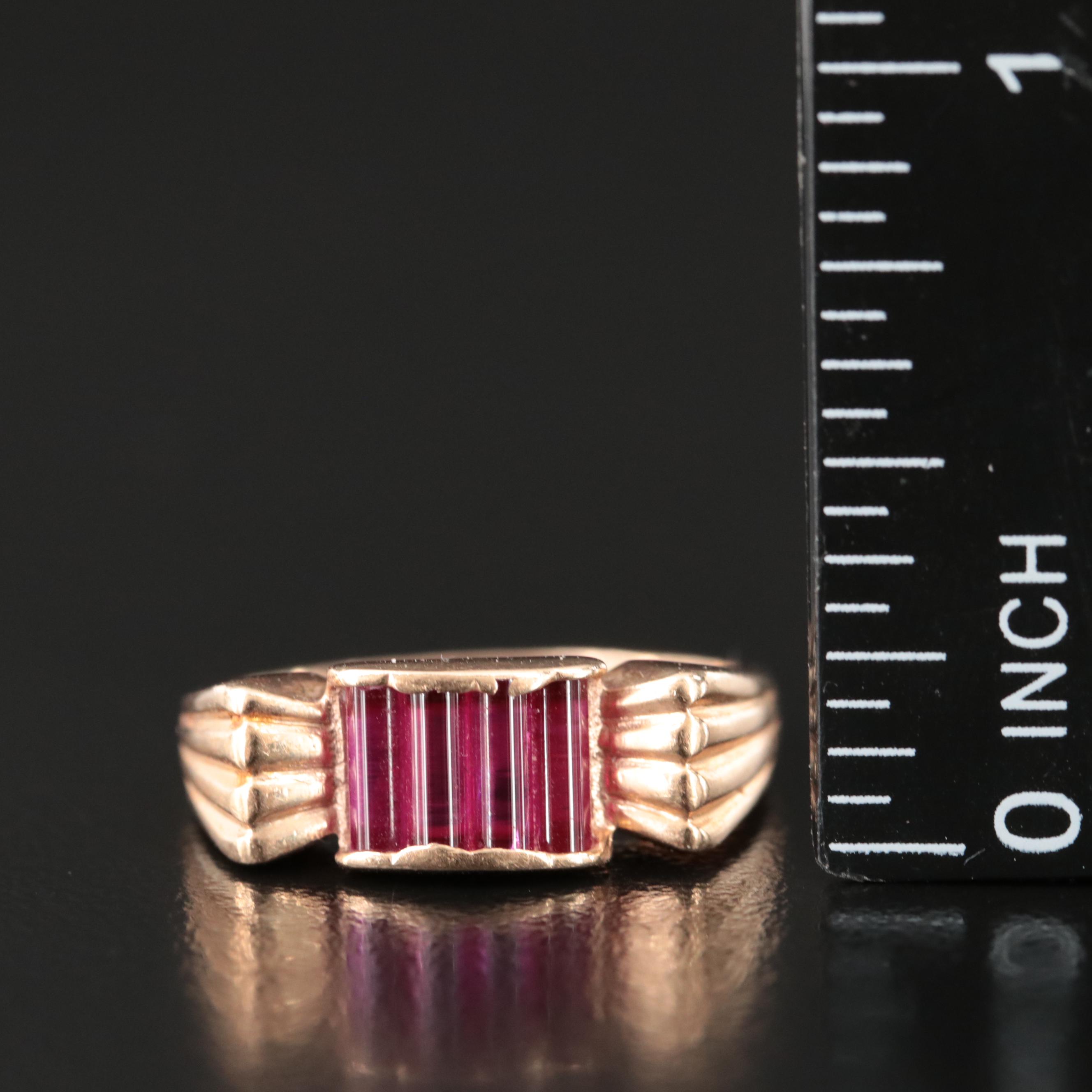 10K Ruby Ring