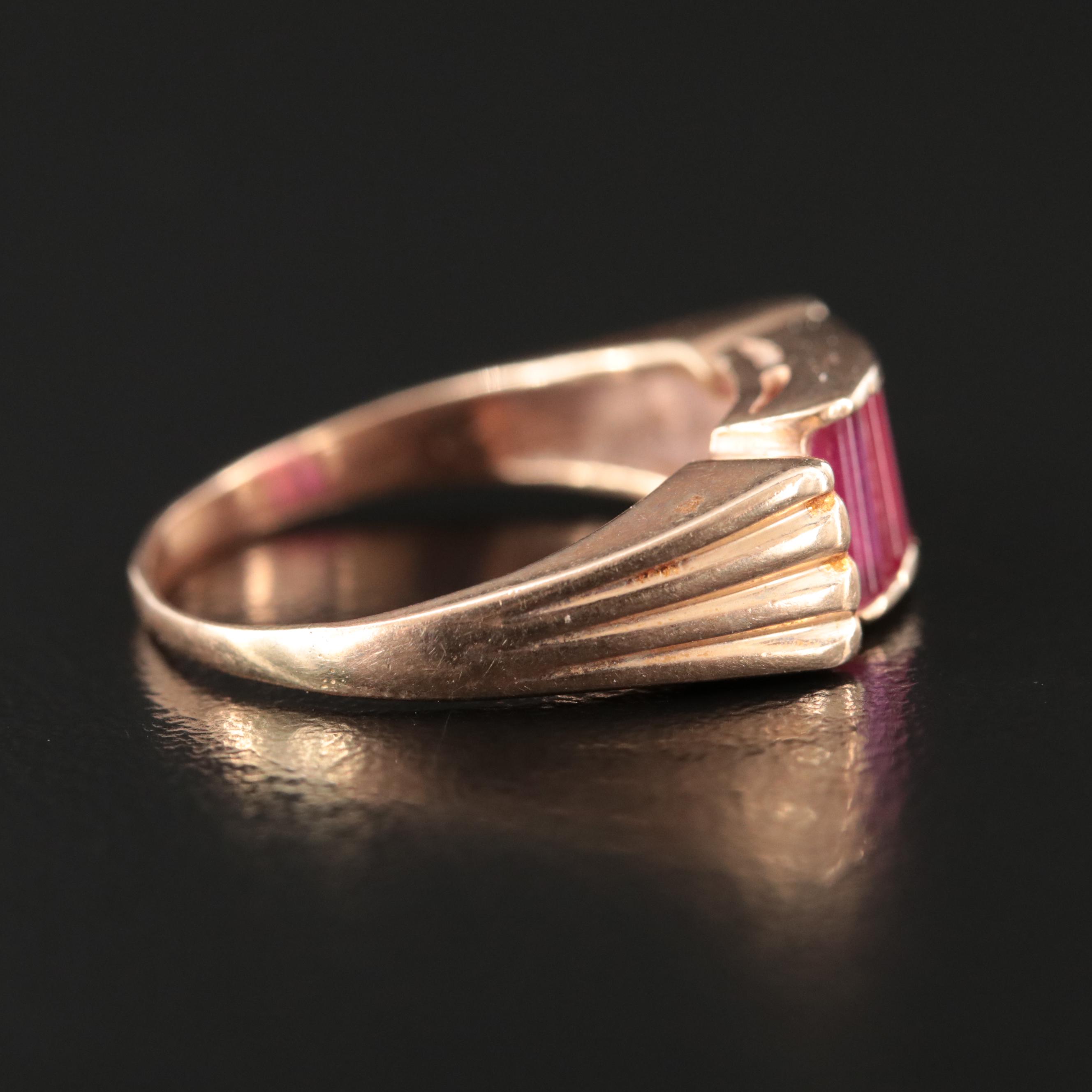 10K Ruby Ring