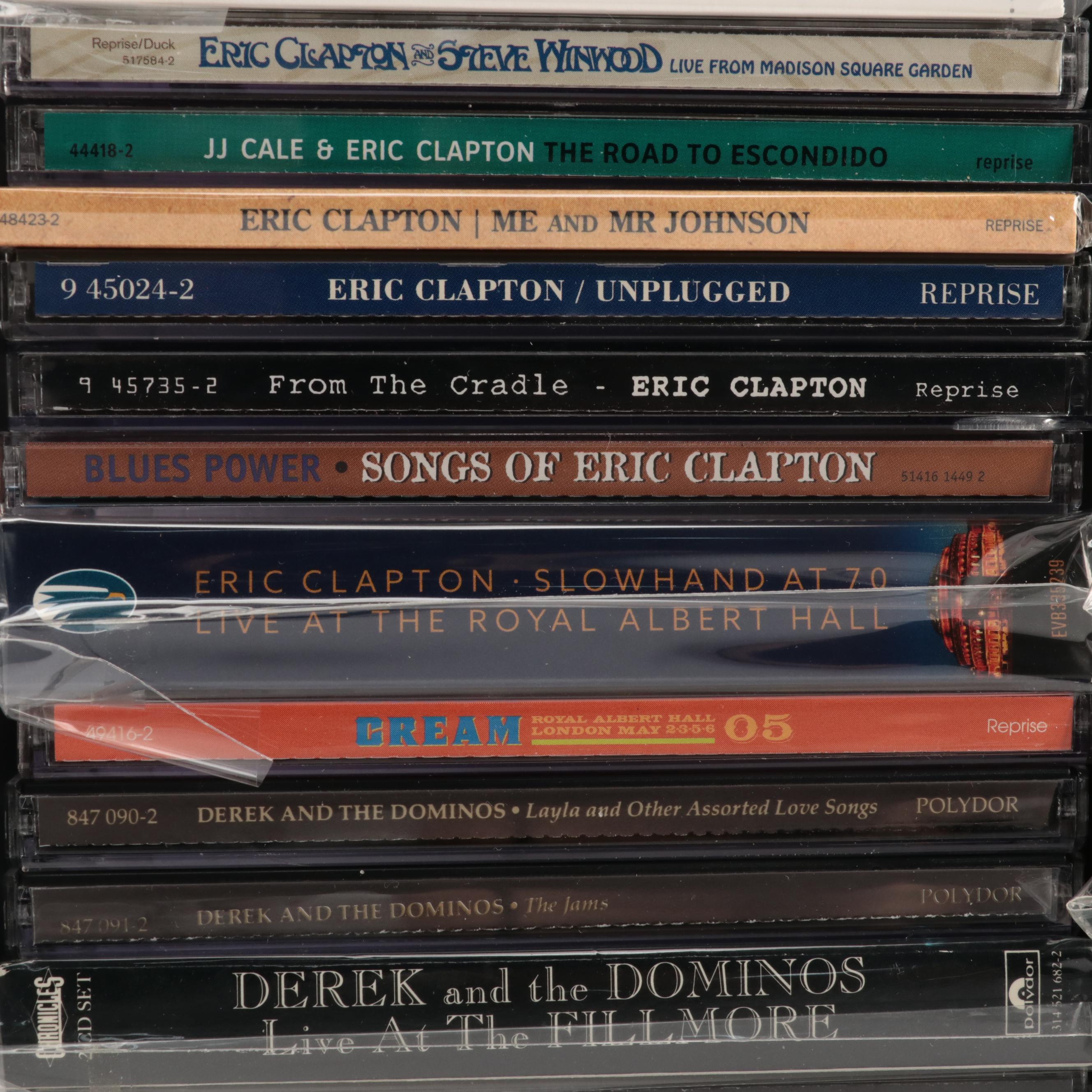 Eric Clapton, Derek and the Dominos and Assorted CD Collection