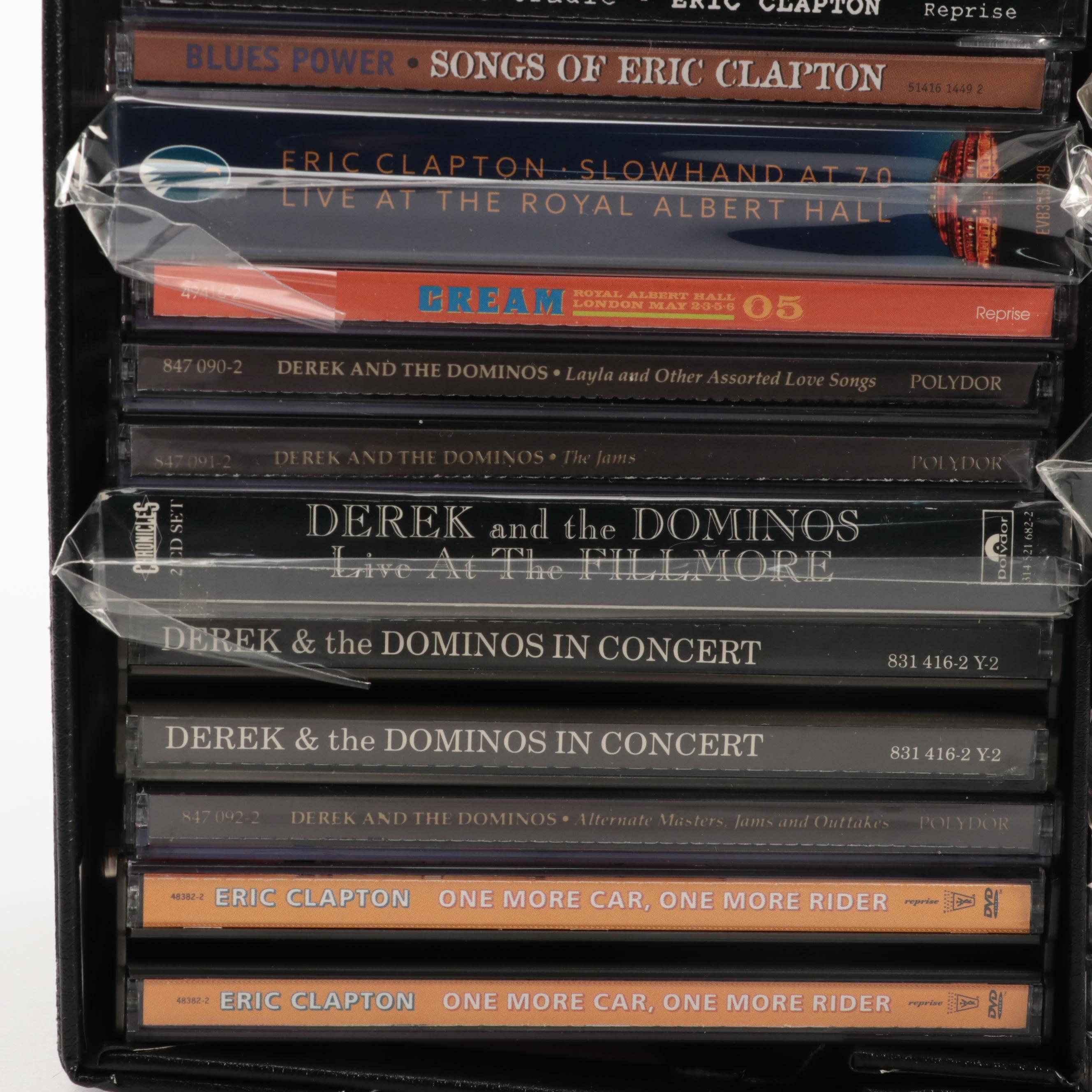 Eric Clapton, Derek and the Dominos and Assorted CD Collection