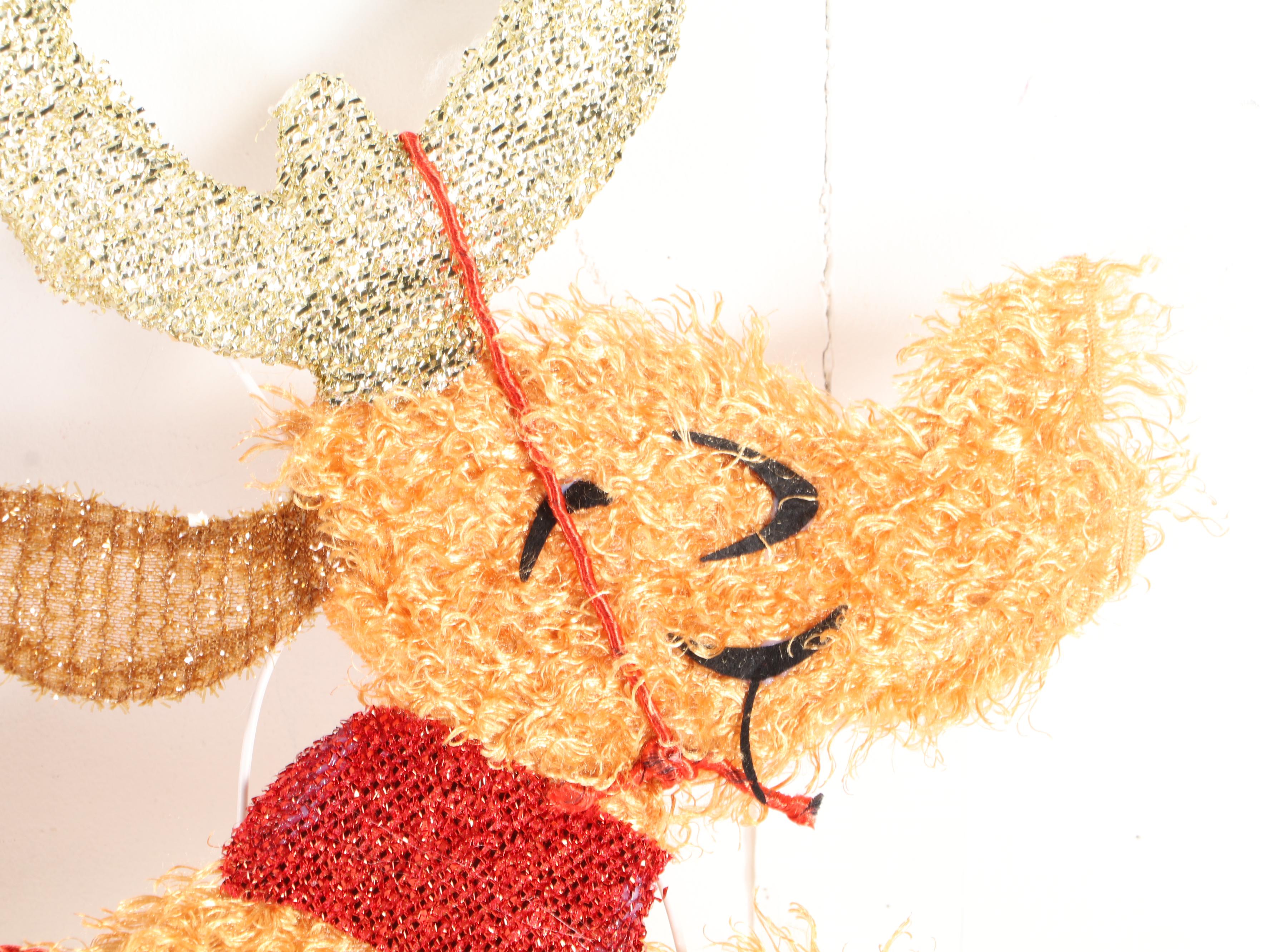 Illuminated Grinch Sleigh