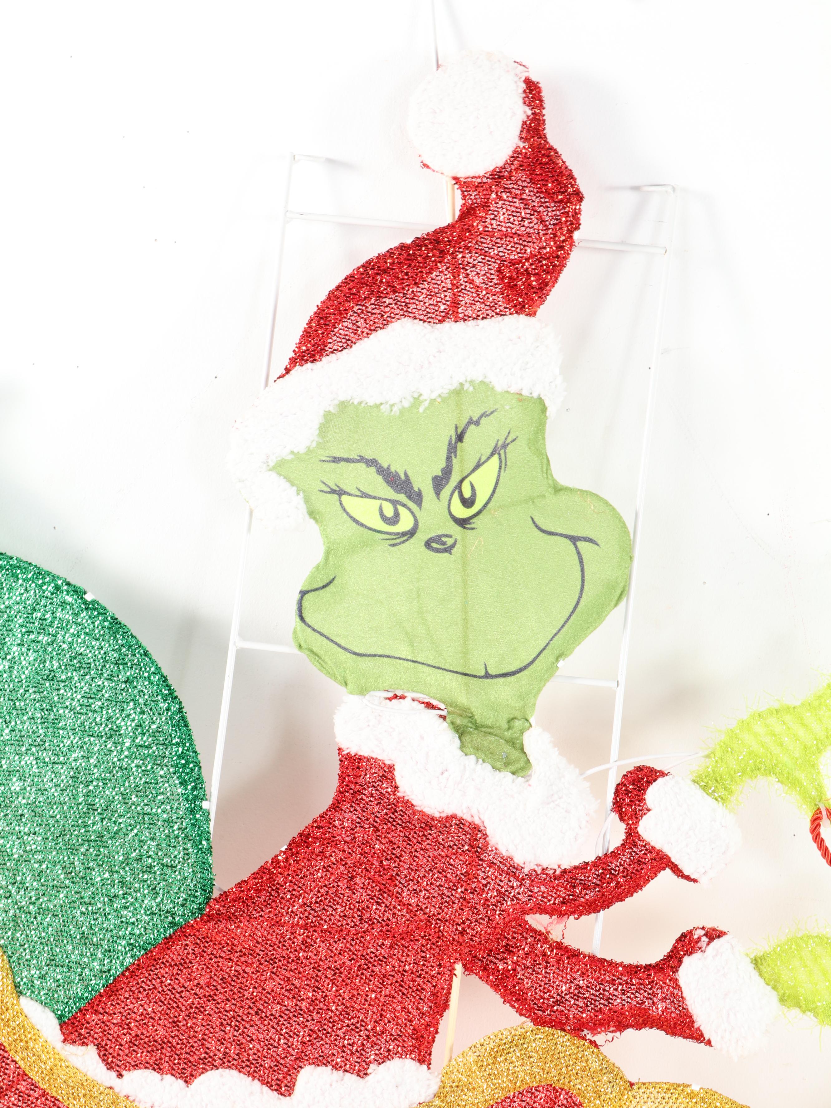 Illuminated Grinch Sleigh