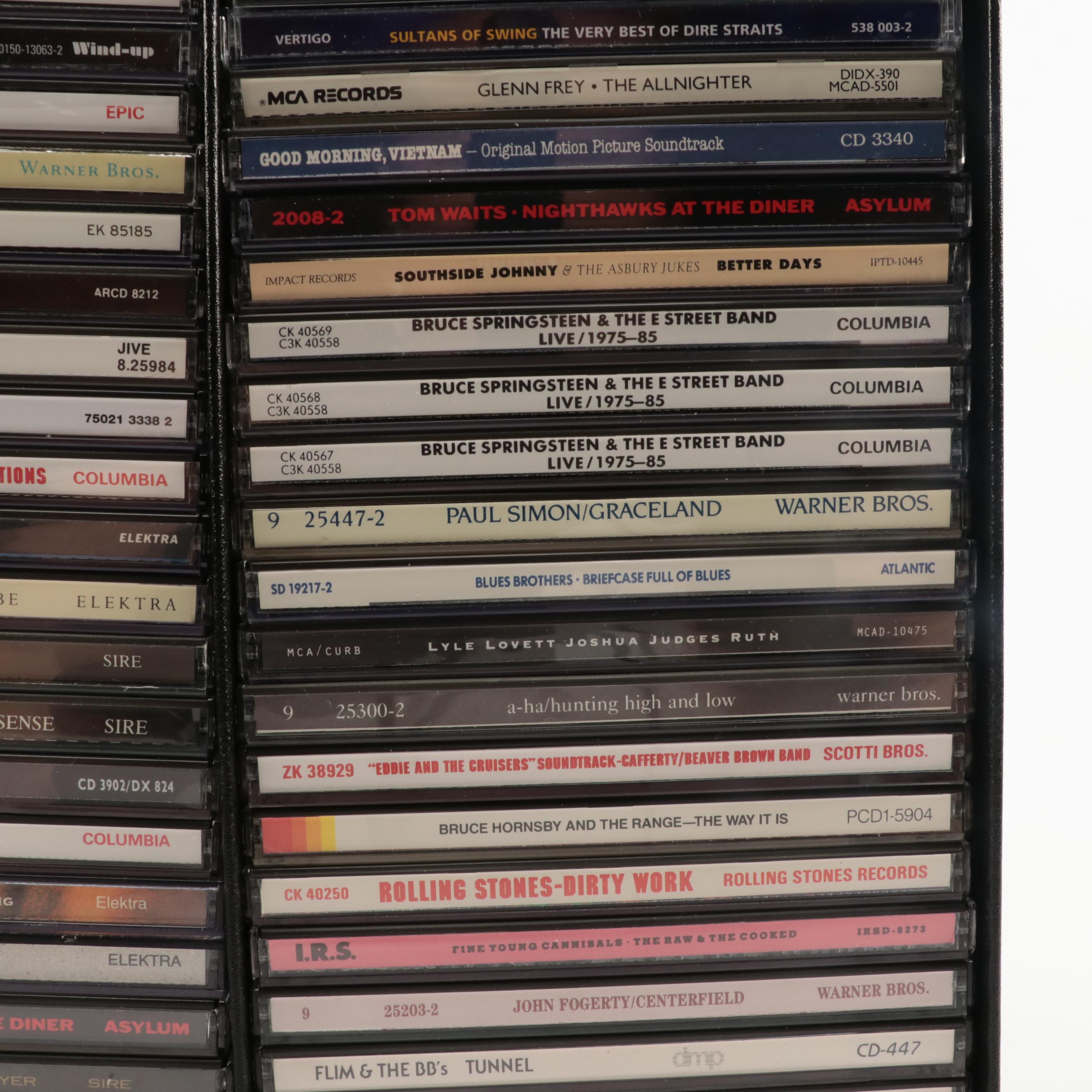 Pat Benatar, Madonna, Bruce Springsteen and Assorted CD Collection