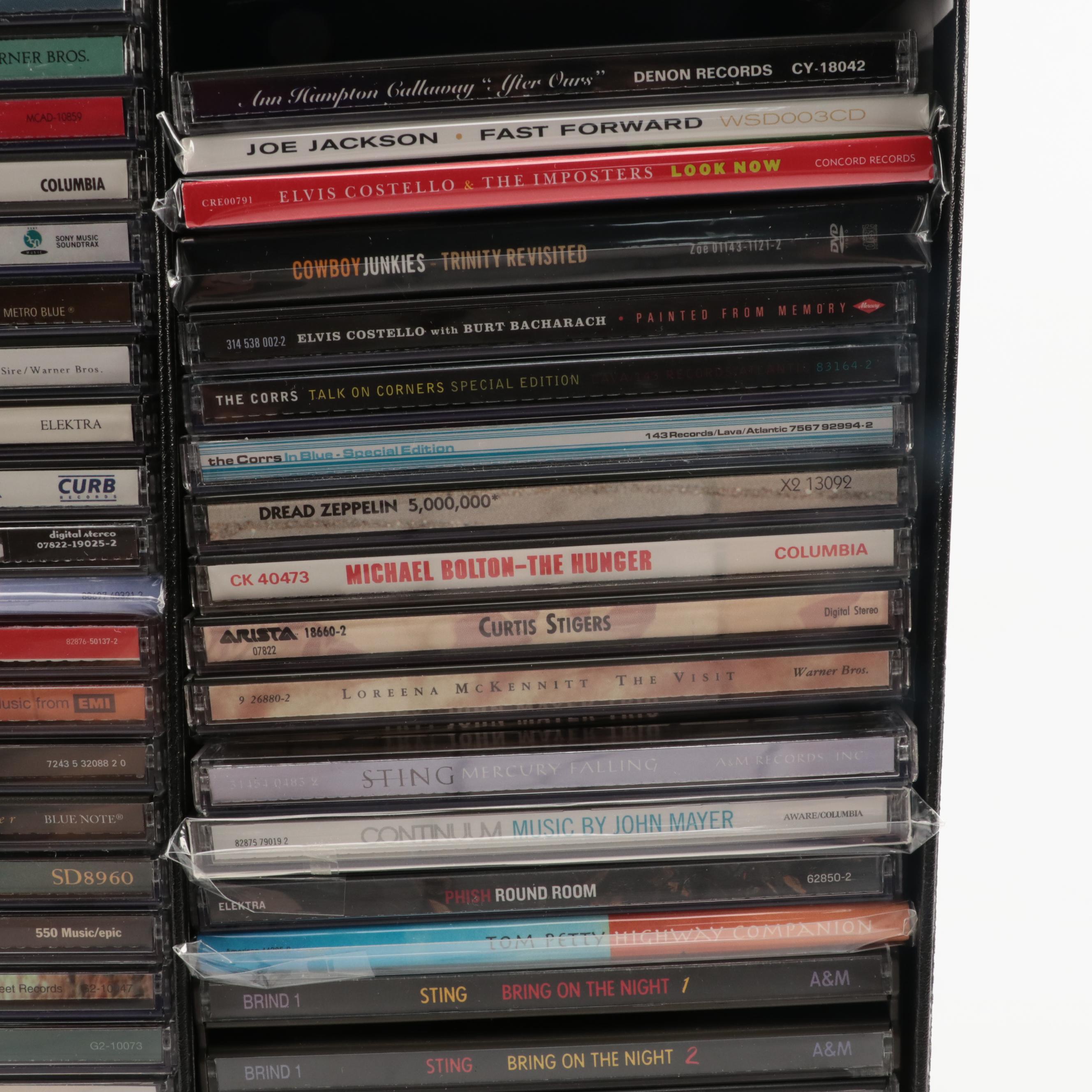 Pat Benatar, Madonna, Bruce Springsteen and Assorted CD Collection