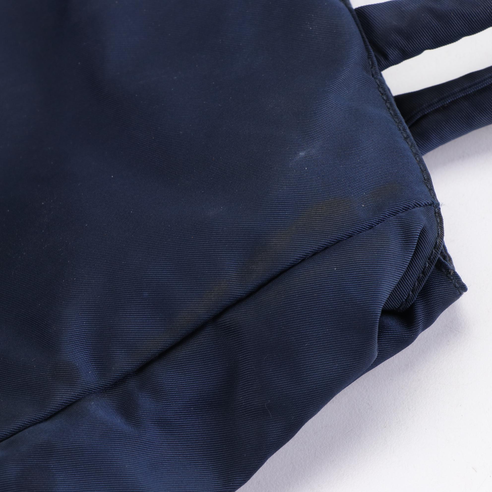 Prada Tote Bag in Blue Tessuto Nylon