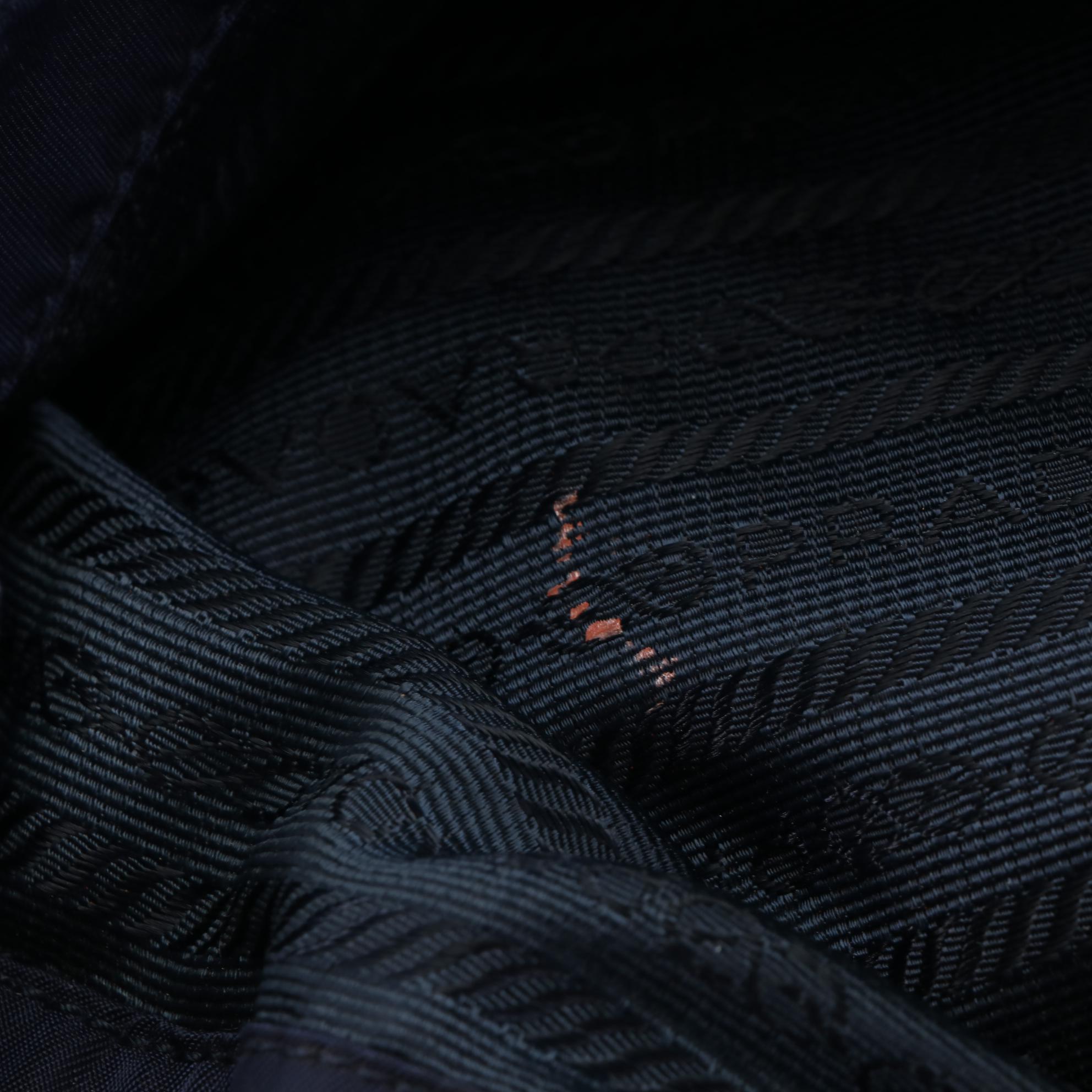 Prada Tote Bag in Blue Tessuto Nylon