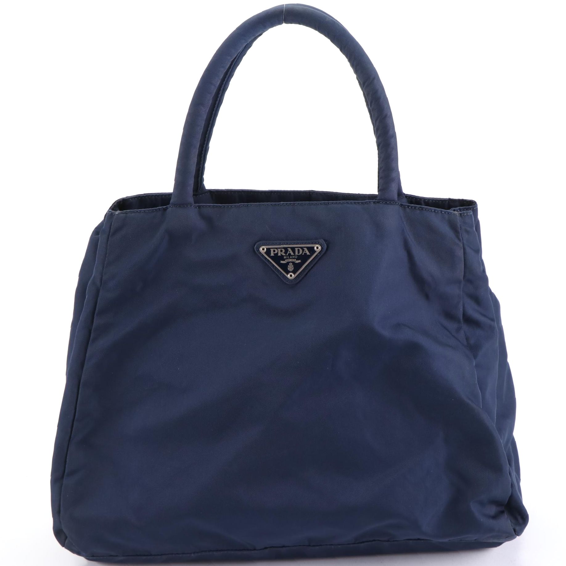 Prada Tote Bag in Blue Tessuto Nylon