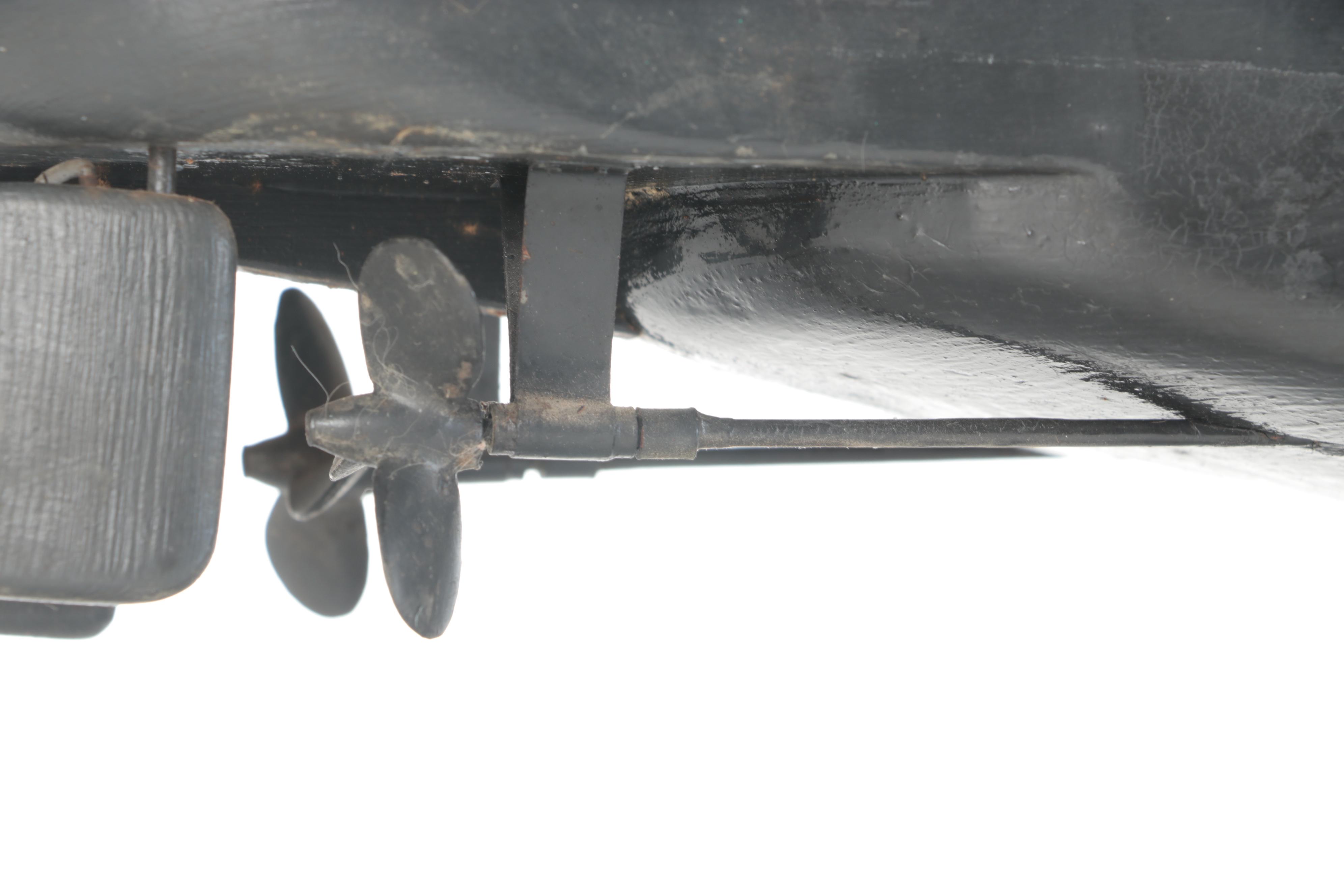 Hand-Crafted U.S. Navy USS Anderson (DD-411) Destroyer Model Ship