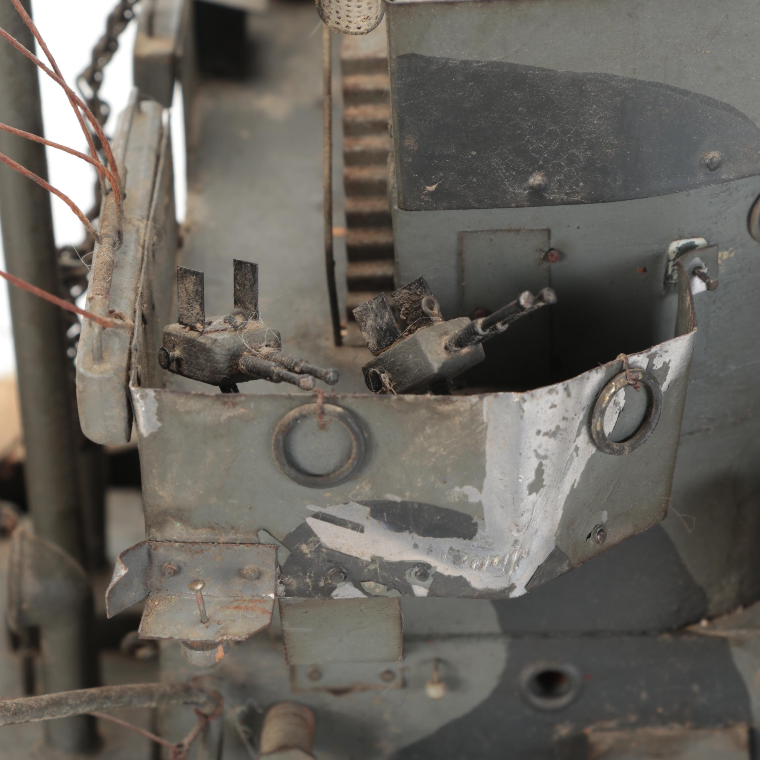 Hand-Crafted U.S. Navy USS Anderson (DD-411) Destroyer Model Ship