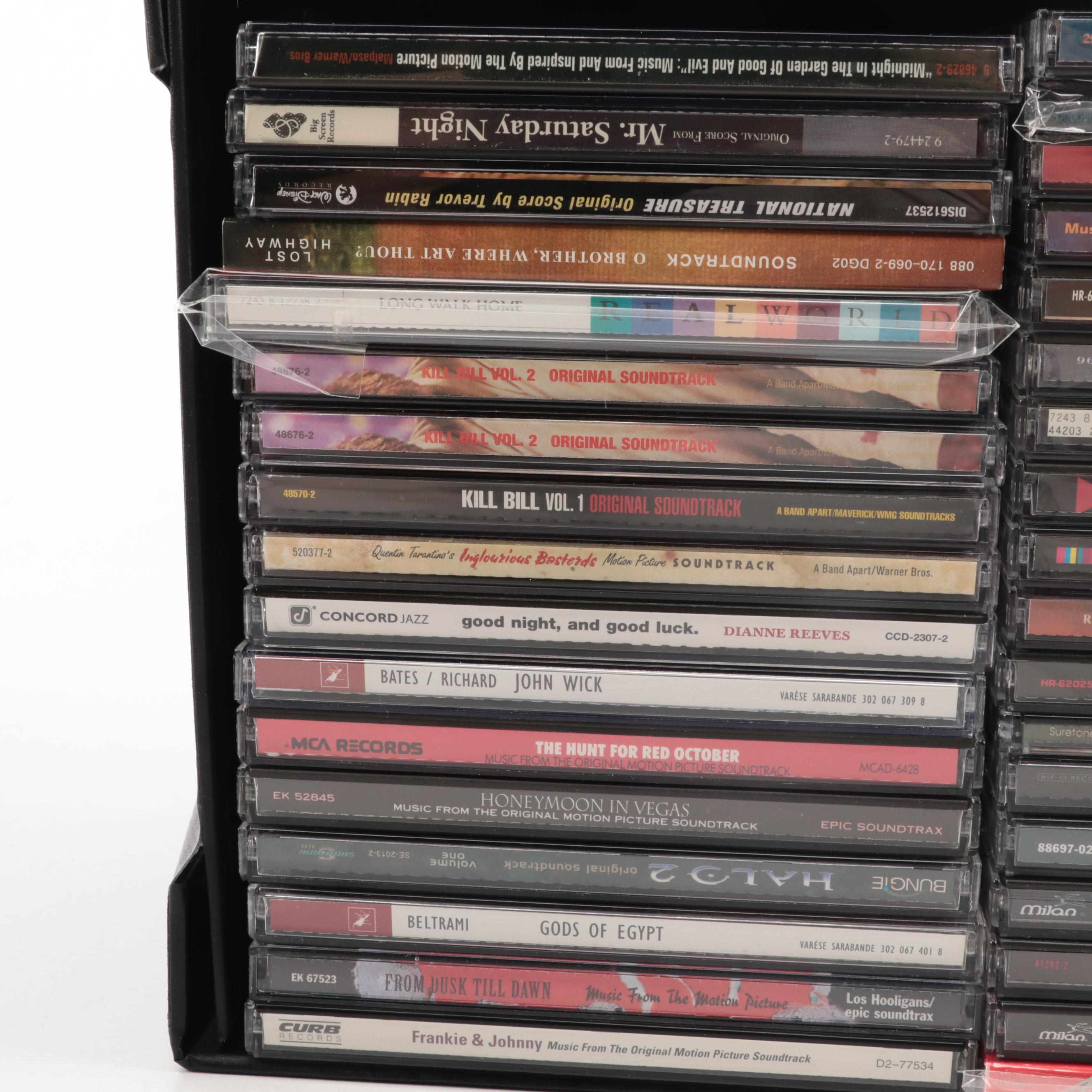 Kill Bill, John Wick, Gods of Egypt and Assorted CD Soundtrack Collection