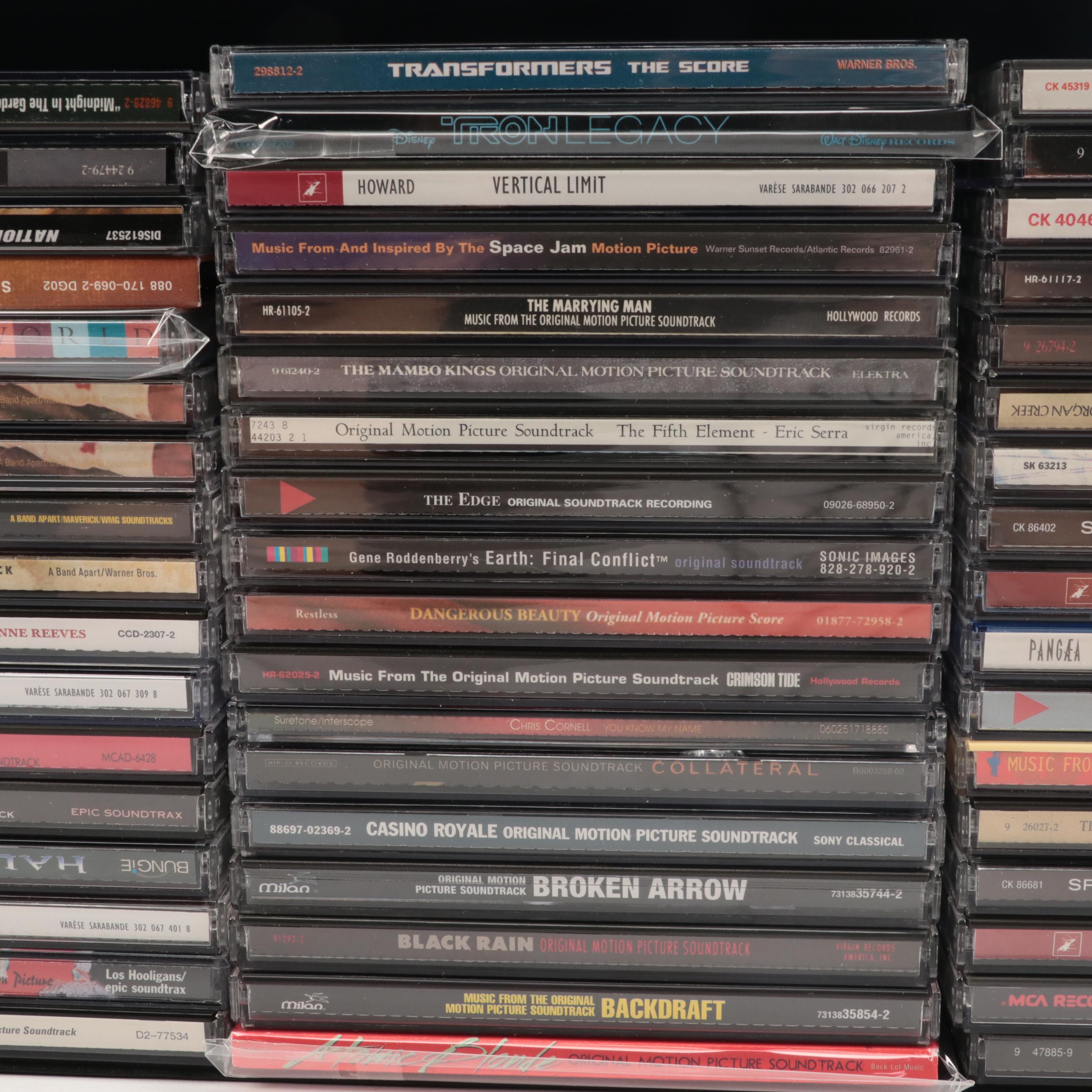 Kill Bill, John Wick, Gods of Egypt and Assorted CD Soundtrack Collection