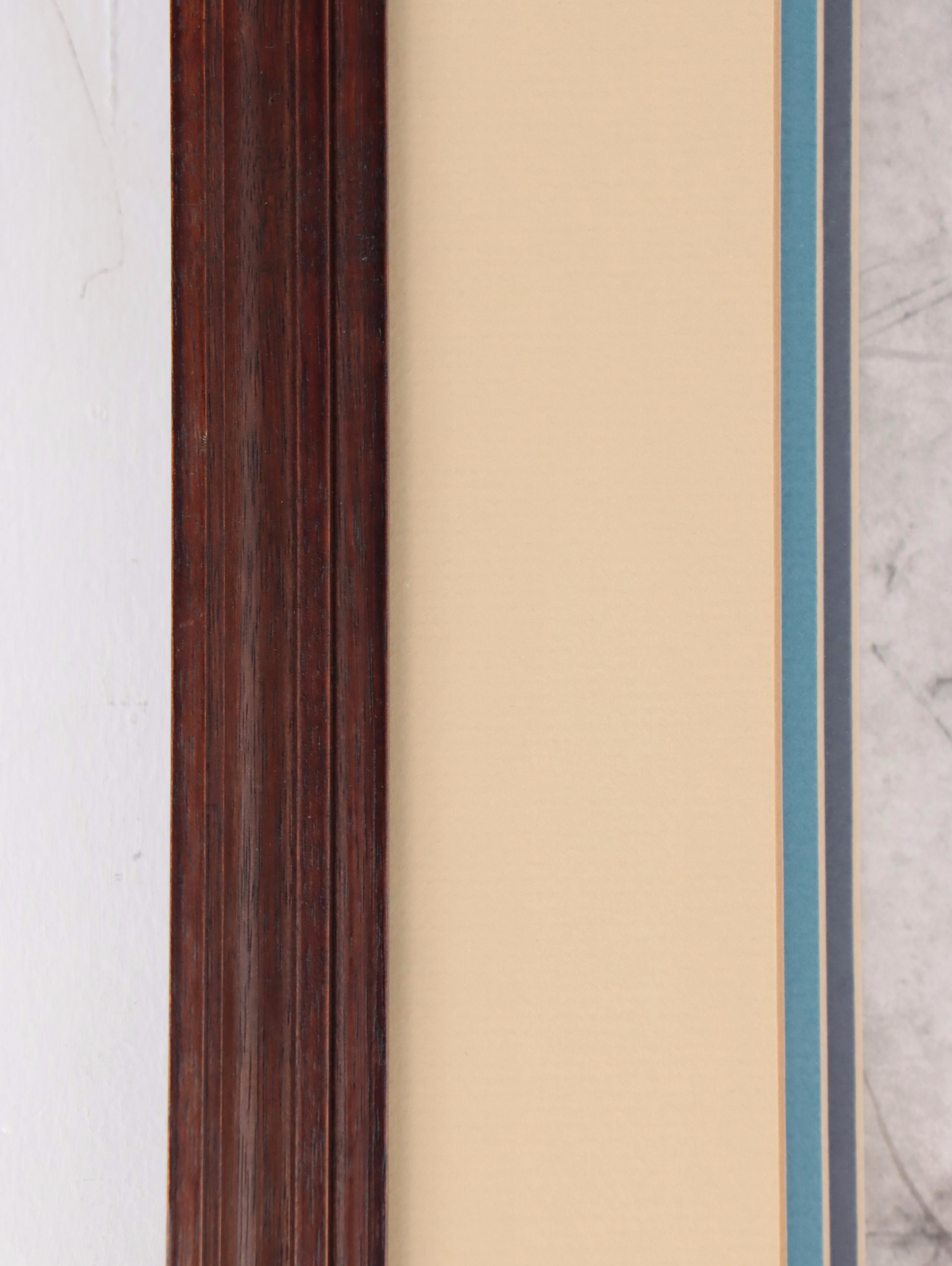 Tseng Ying-Pang Abstract Watercolor Painting "The Luxuriance of Pine"