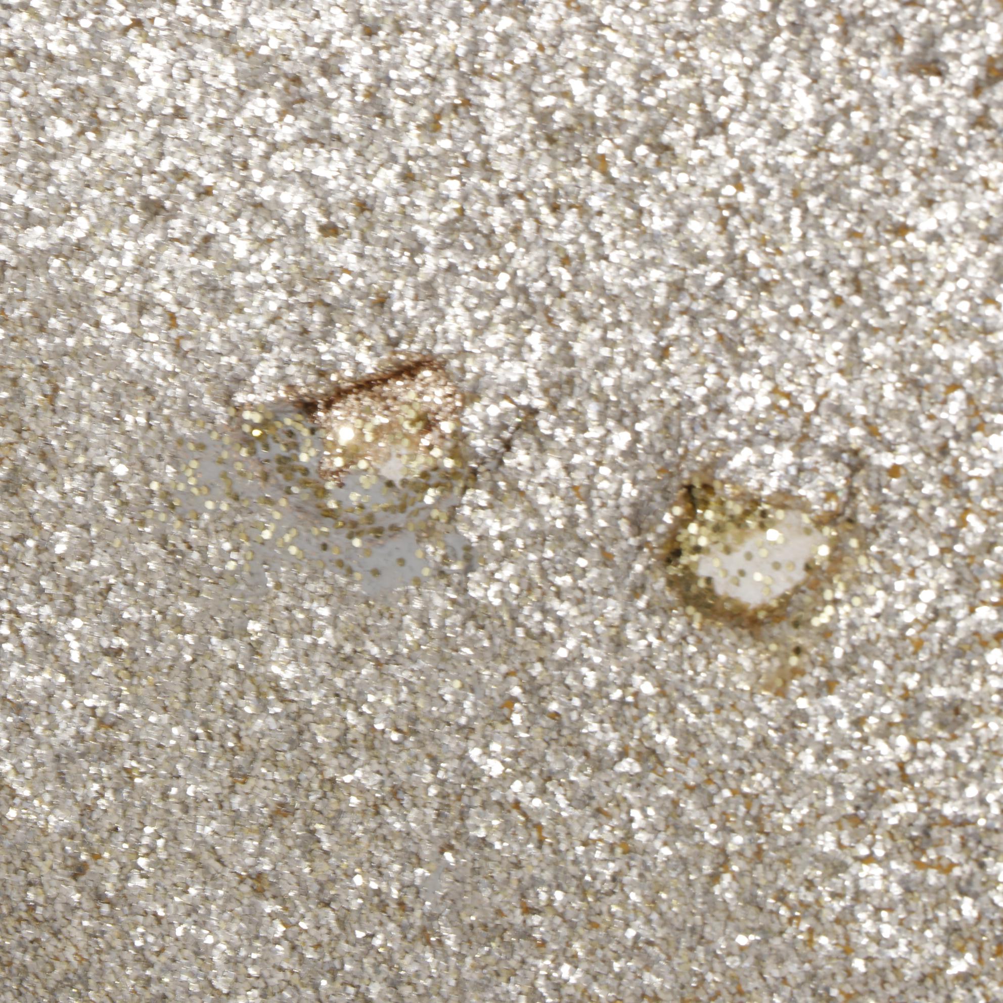 Large Scale Gold Glittered Deer Sculpture