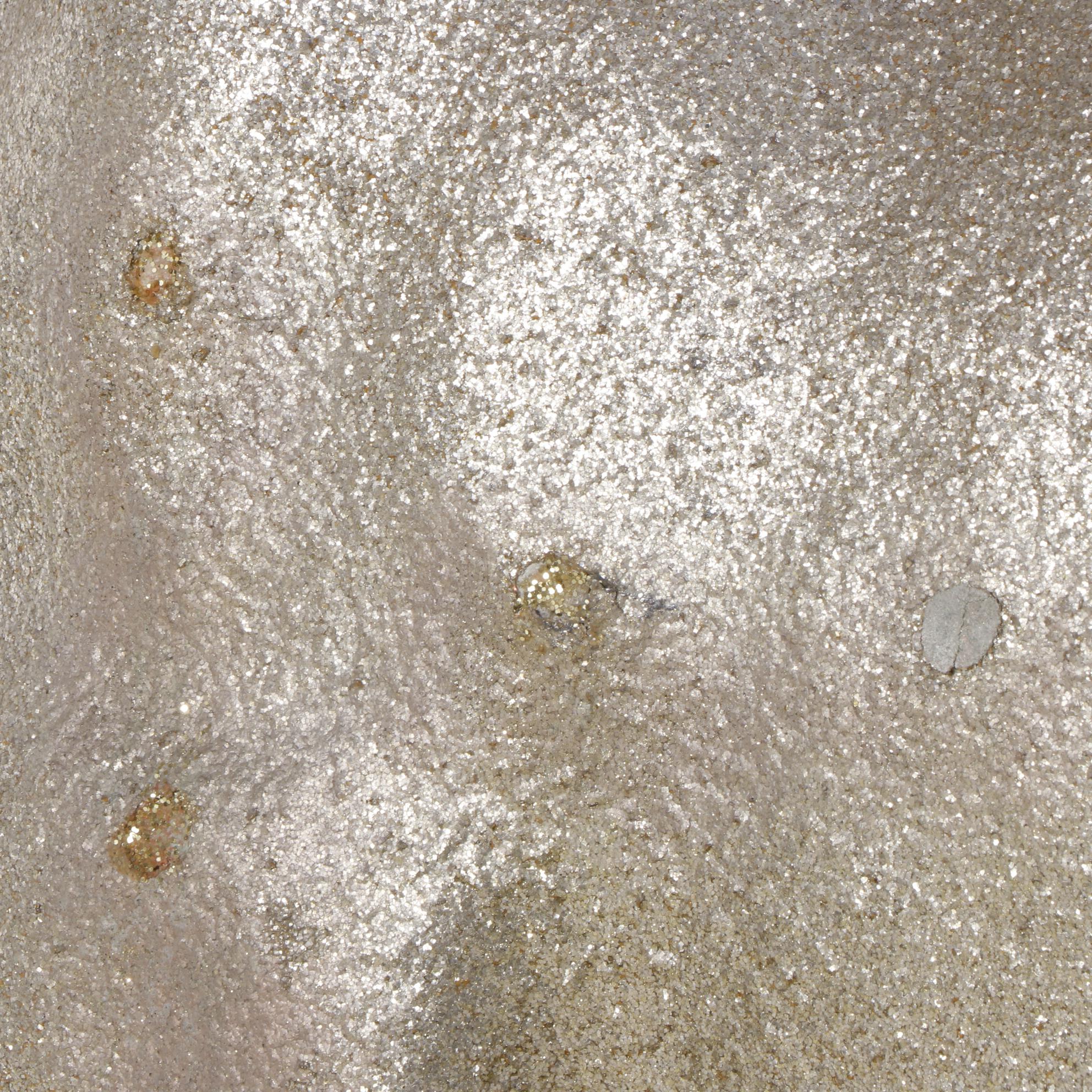 Large Scale Gold Glittered Deer Sculpture