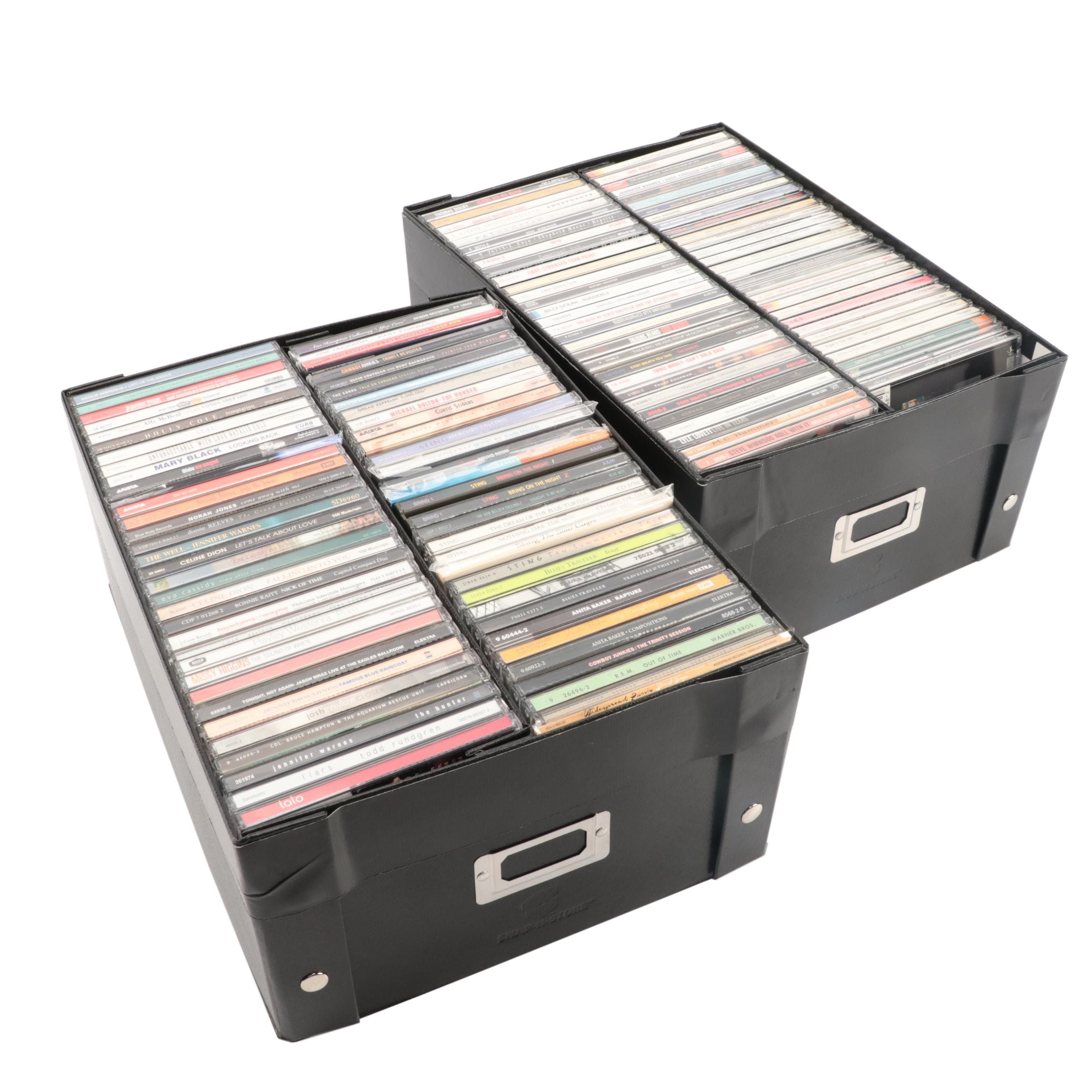 Pat Benatar, Madonna, Bruce Springsteen and Assorted CD Collection