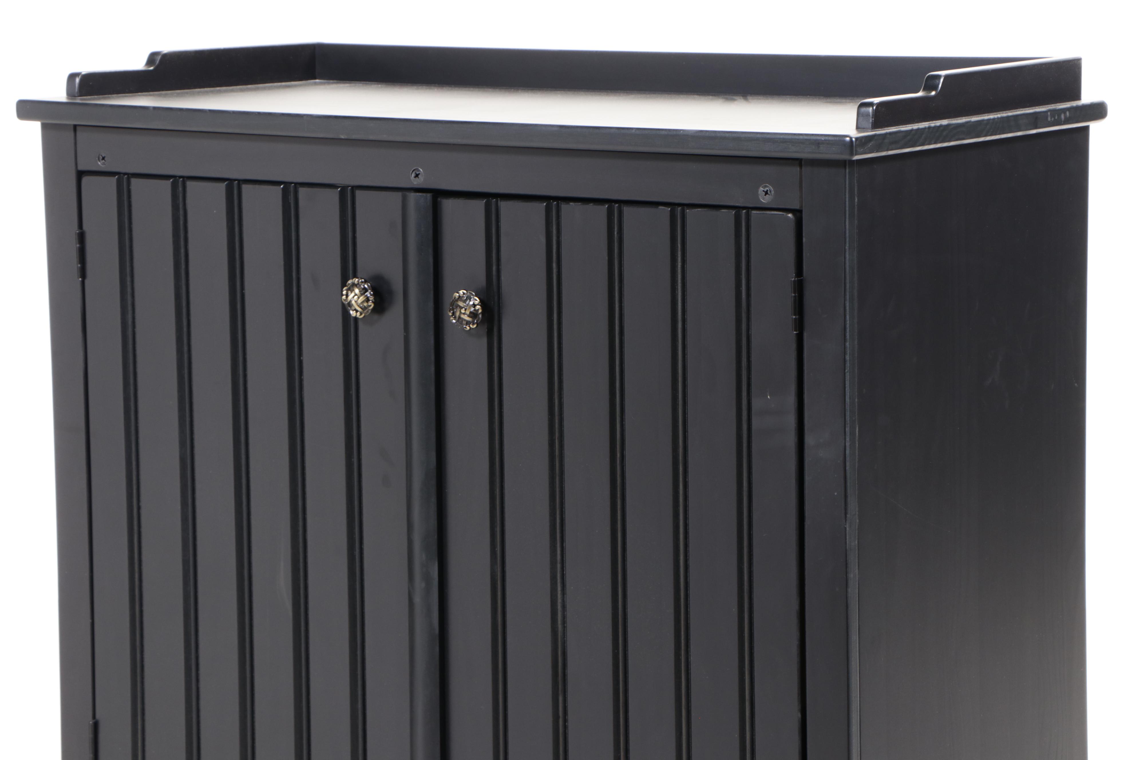 Ebba Strandmark for IKEA "Arkelstorp" Black-Painted Pine Sideboard