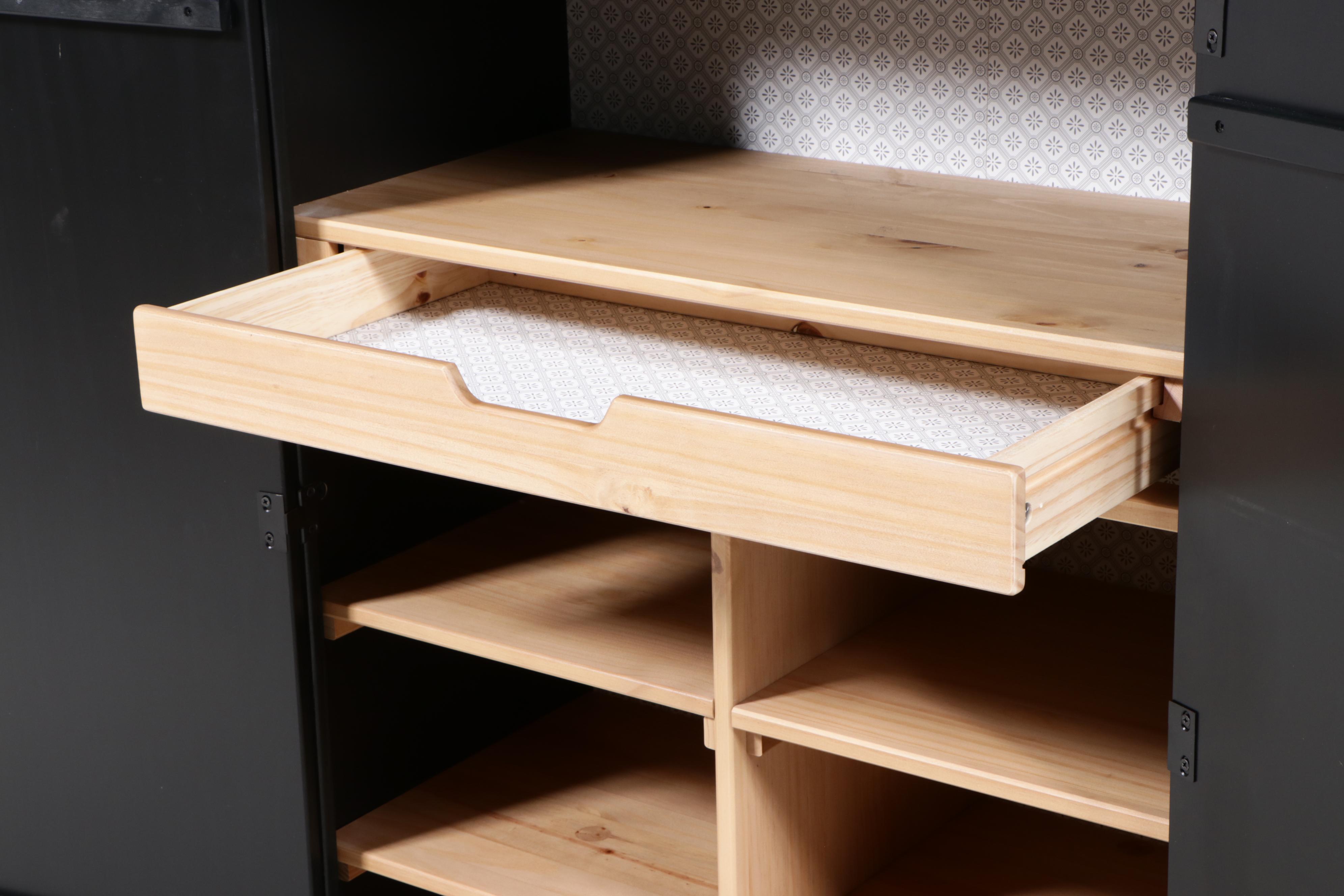 Ebba Strandmark for IKEA "Arkelstorp" Black-Painted Pine Sideboard