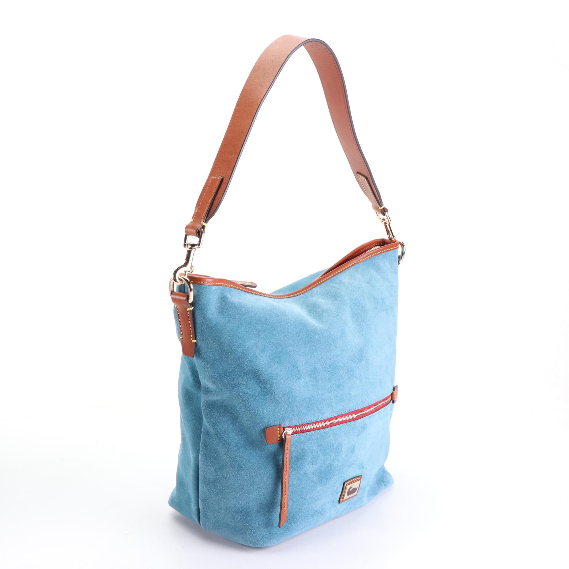 Dooney & Bourke Mini Janine Satchel, Domed Satchel, and Suede Hobo Bag