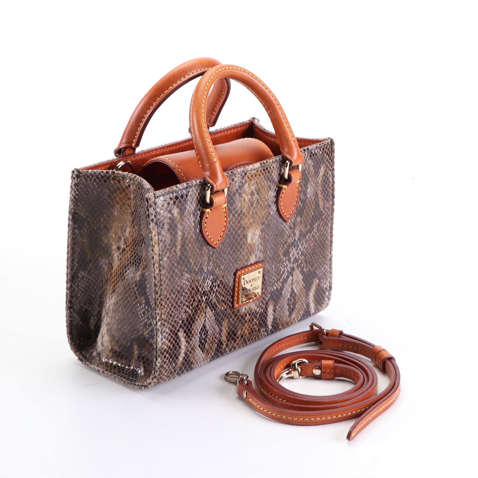 Dooney & Bourke Mini Janine Satchel, Domed Satchel, and Suede Hobo Bag