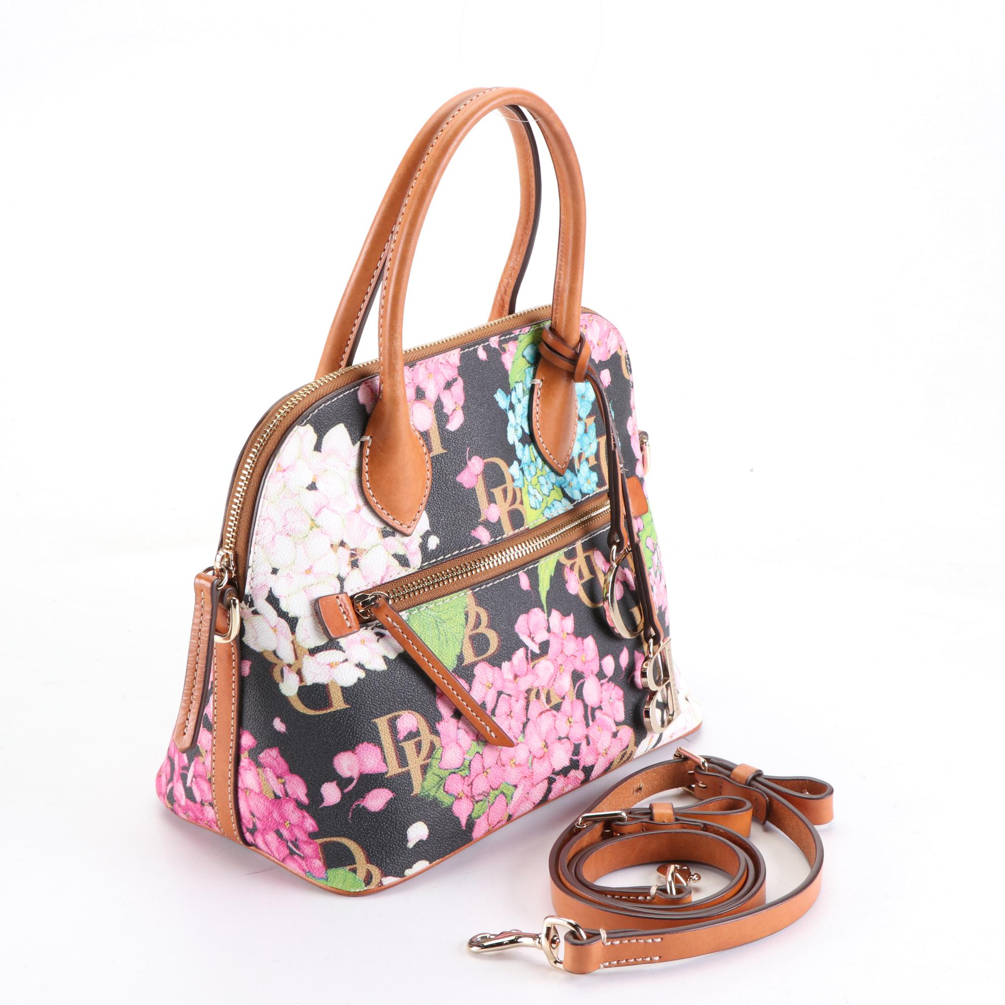 Dooney & Bourke Mini Janine Satchel, Domed Satchel, and Suede Hobo Bag
