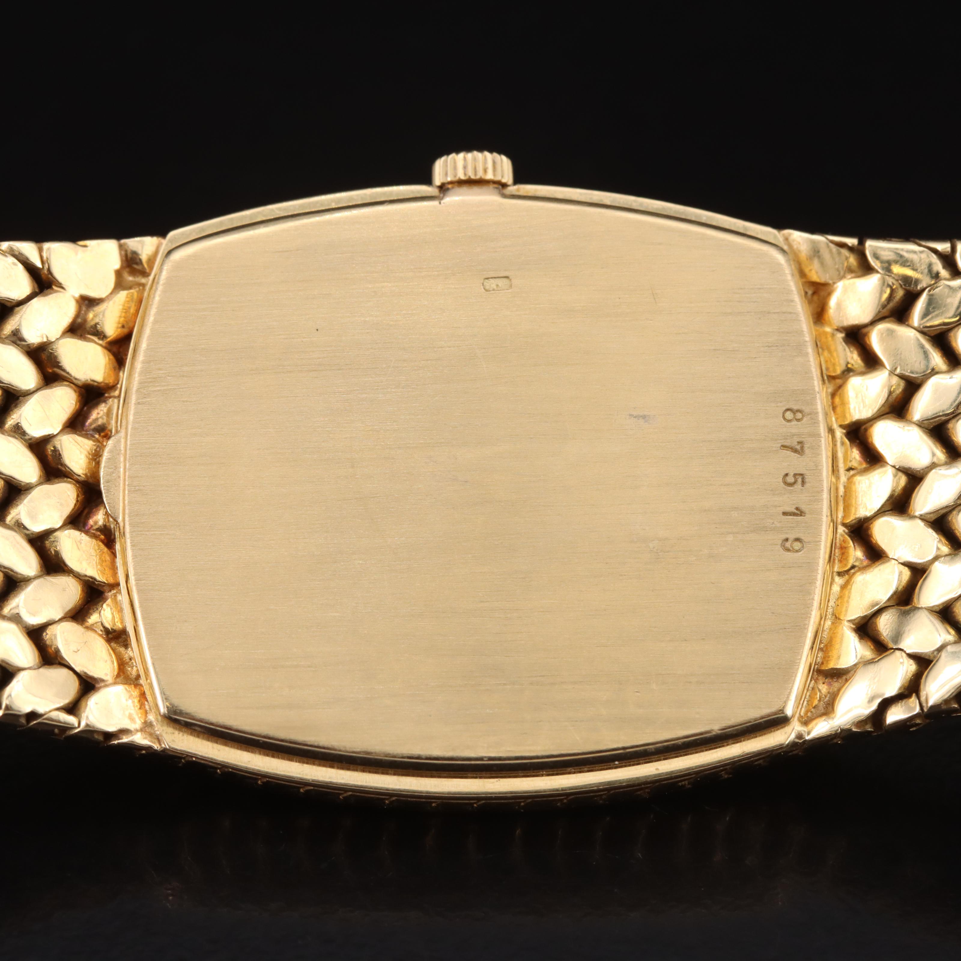 Vintage 18K Audemars Piguet Watch with Diamond Accents