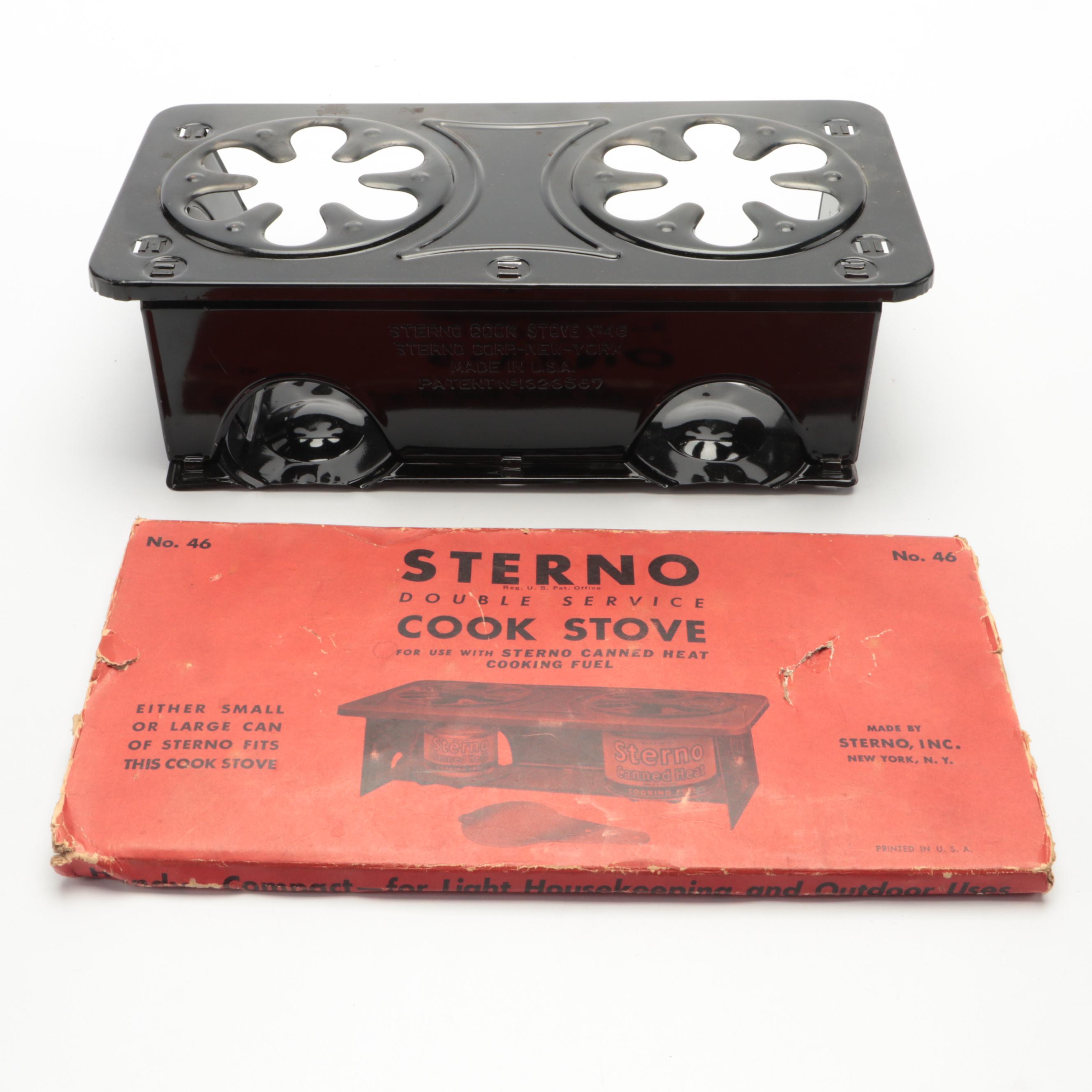 Sterno Double Burner Cook Stove with More Camping Equipment