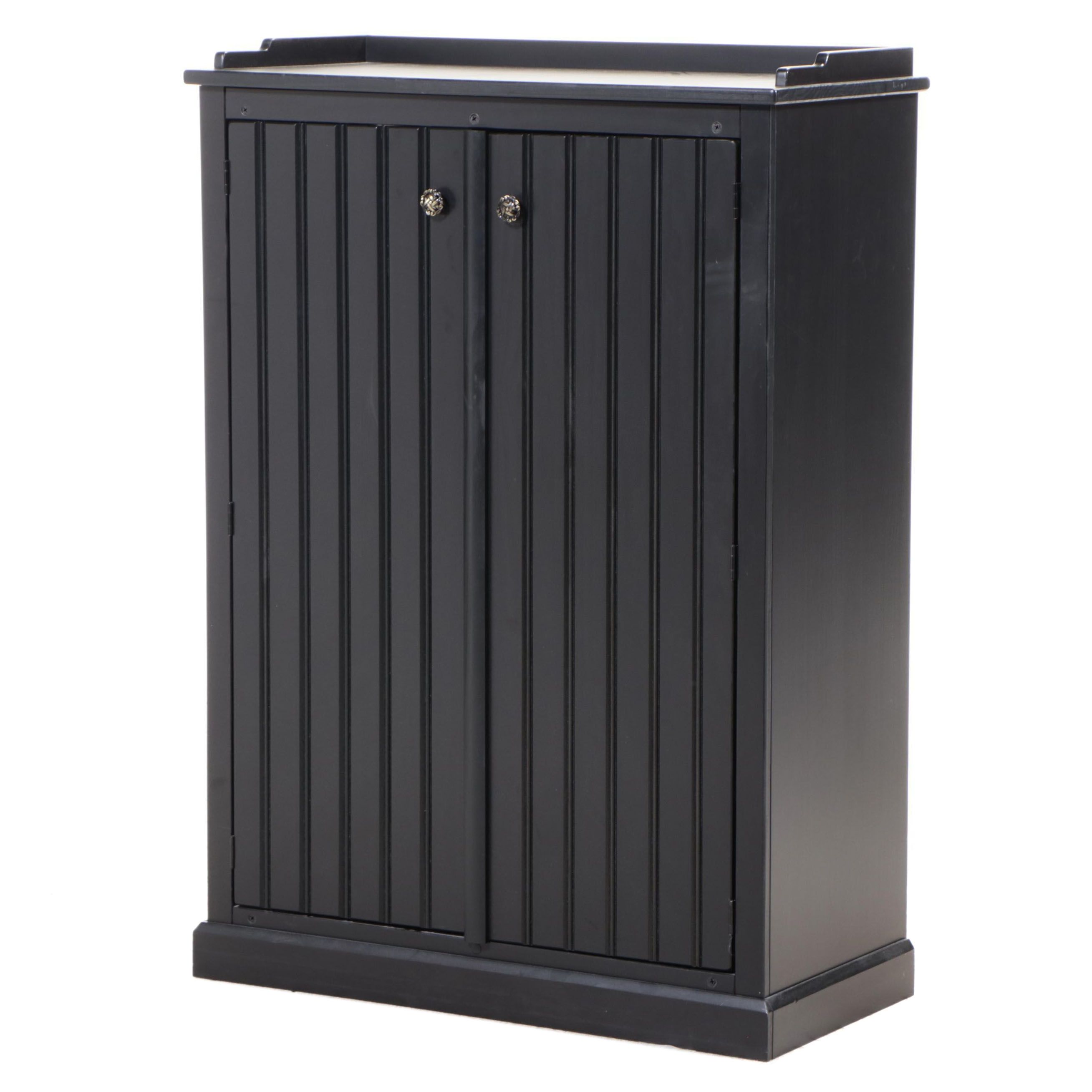 Ebba Strandmark for IKEA "Arkelstorp" Black-Painted Pine Sideboard