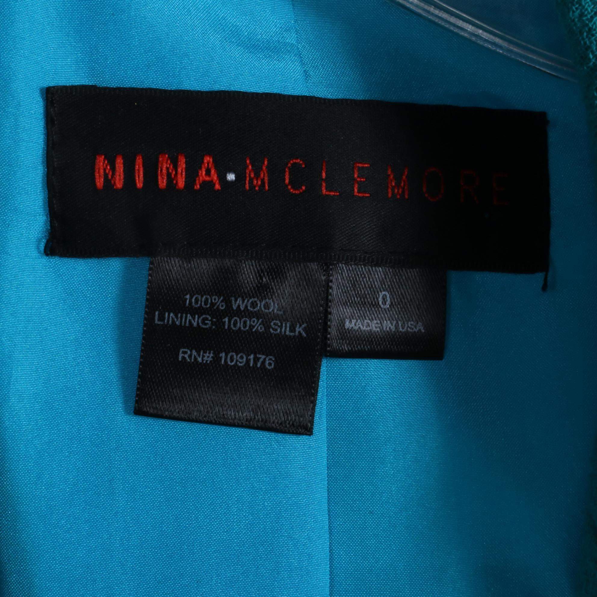 Line & Dot Gold Sequin Maxi Skirt with Nina McLemore Blazer and Other Tops