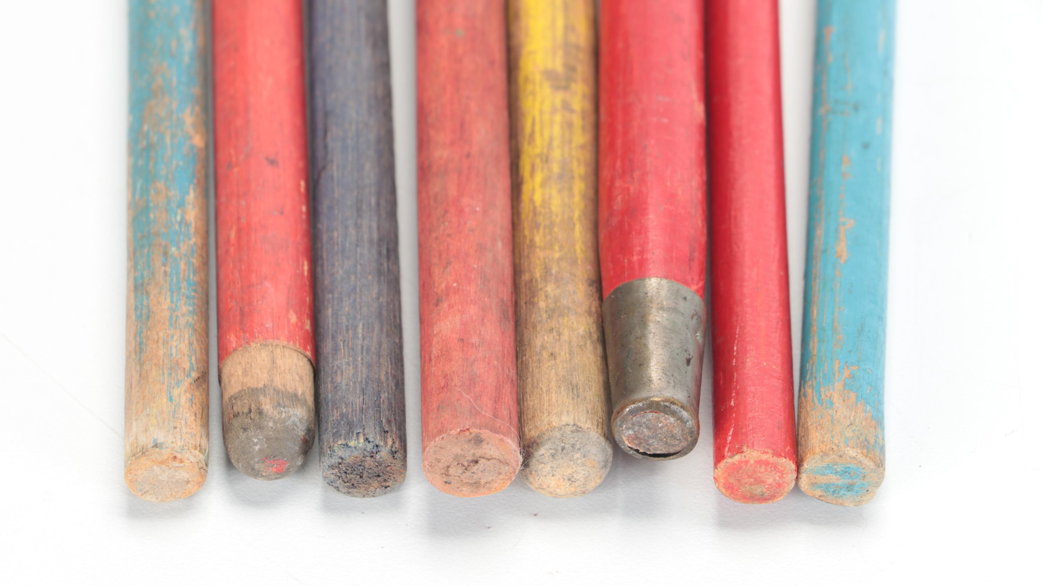 Hand-Painted Wooden Souvenir Carnival Sticks