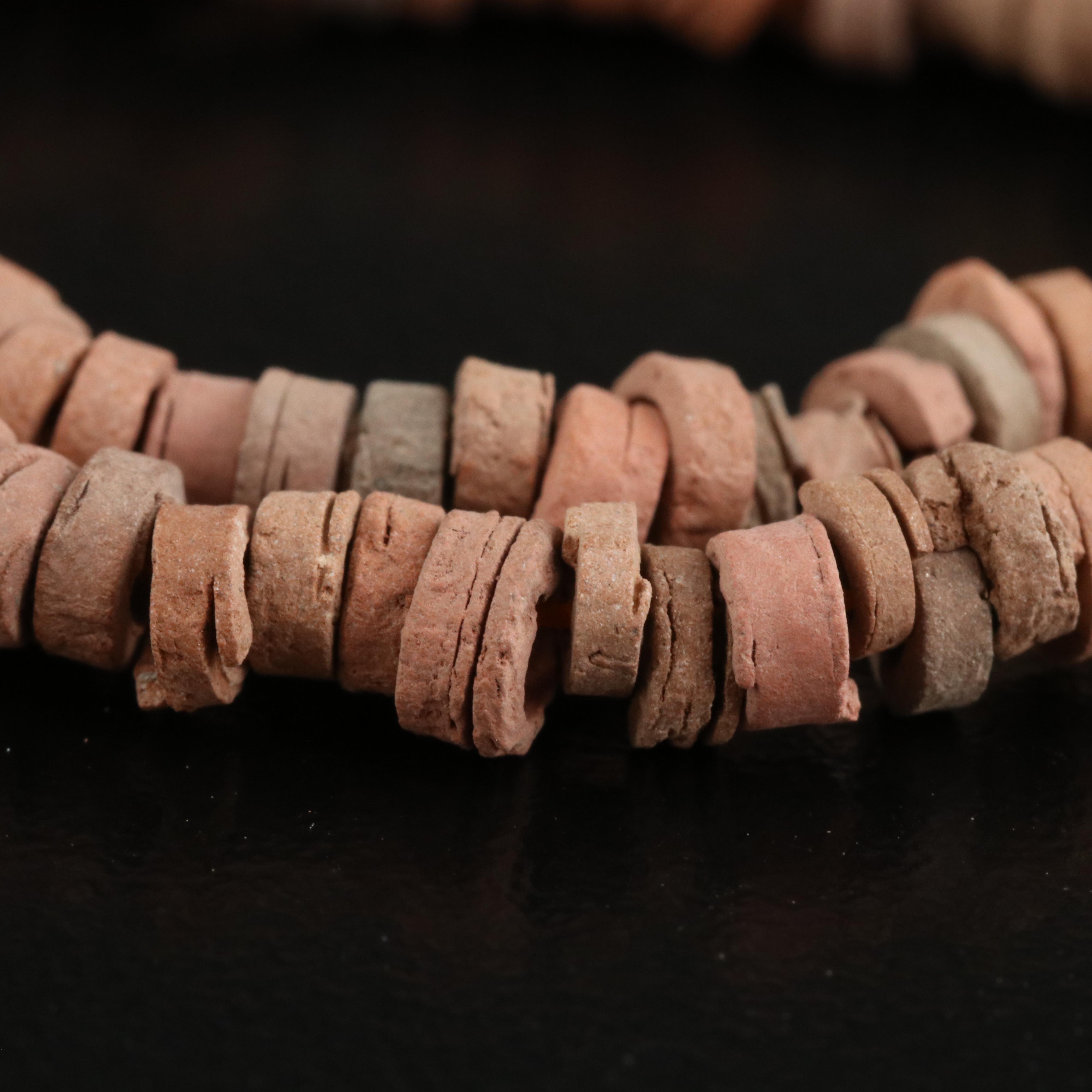 Vintage Faience Bead Necklaces