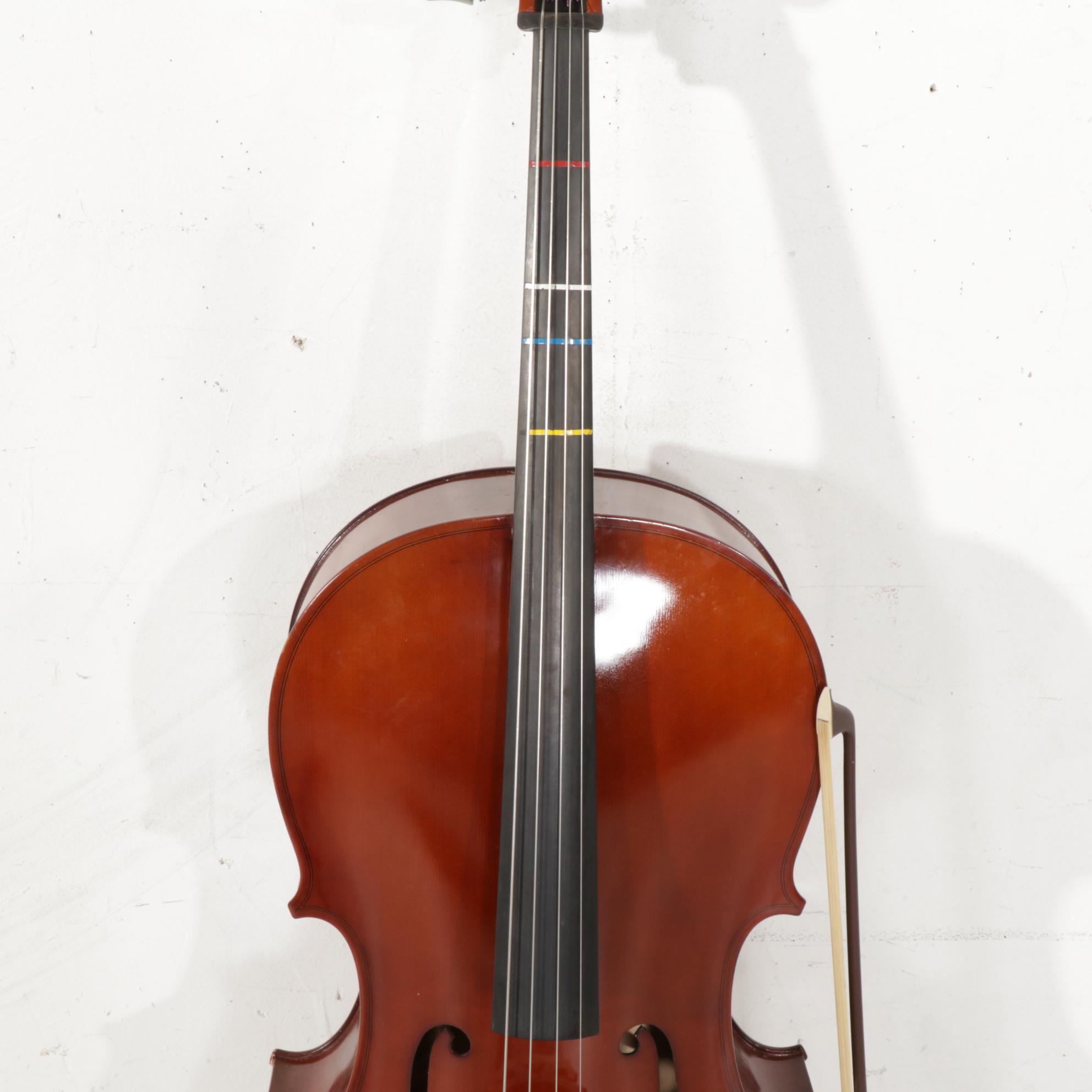 Otto Musica Cello with Bow and Bag