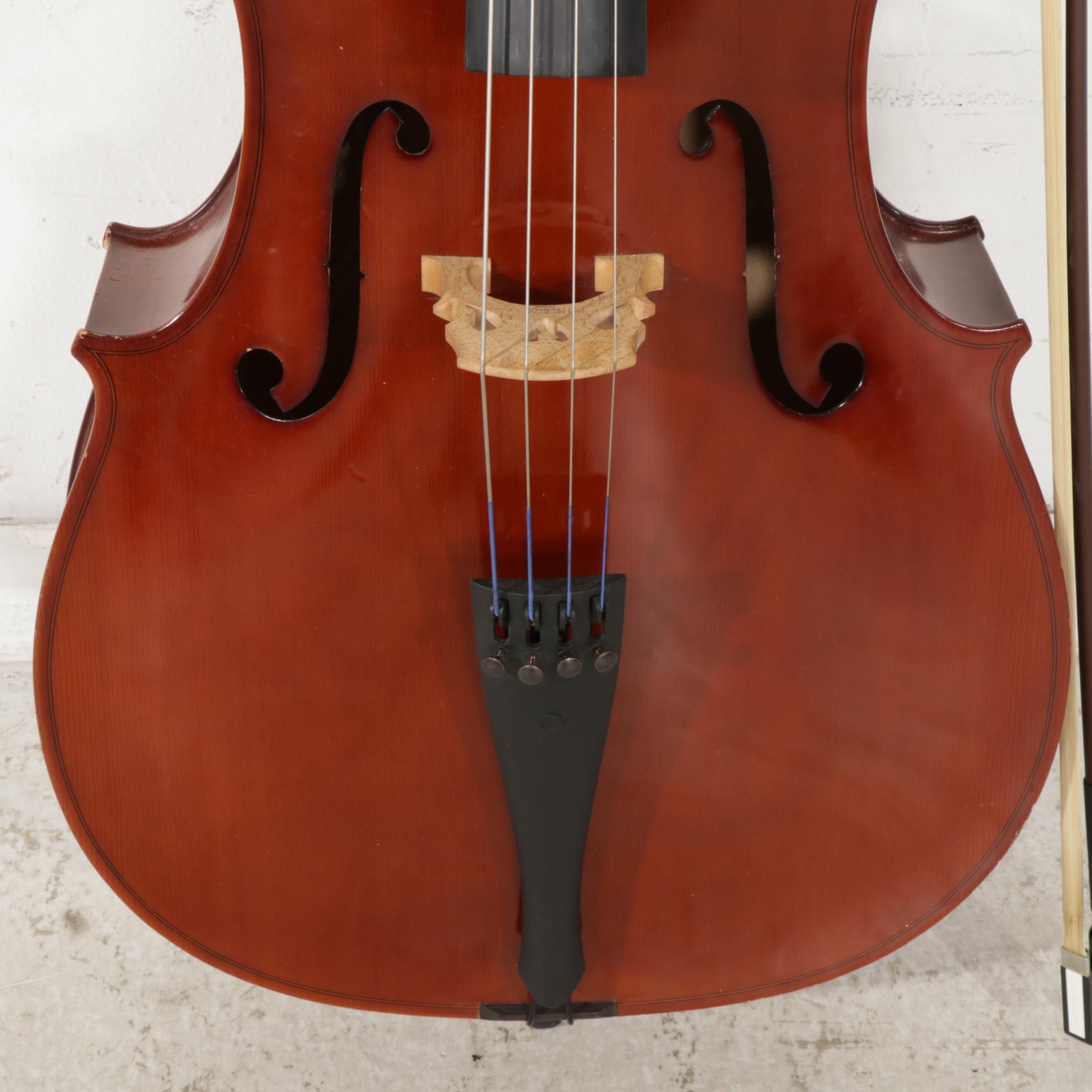 Otto Musica Cello with Bow and Bag