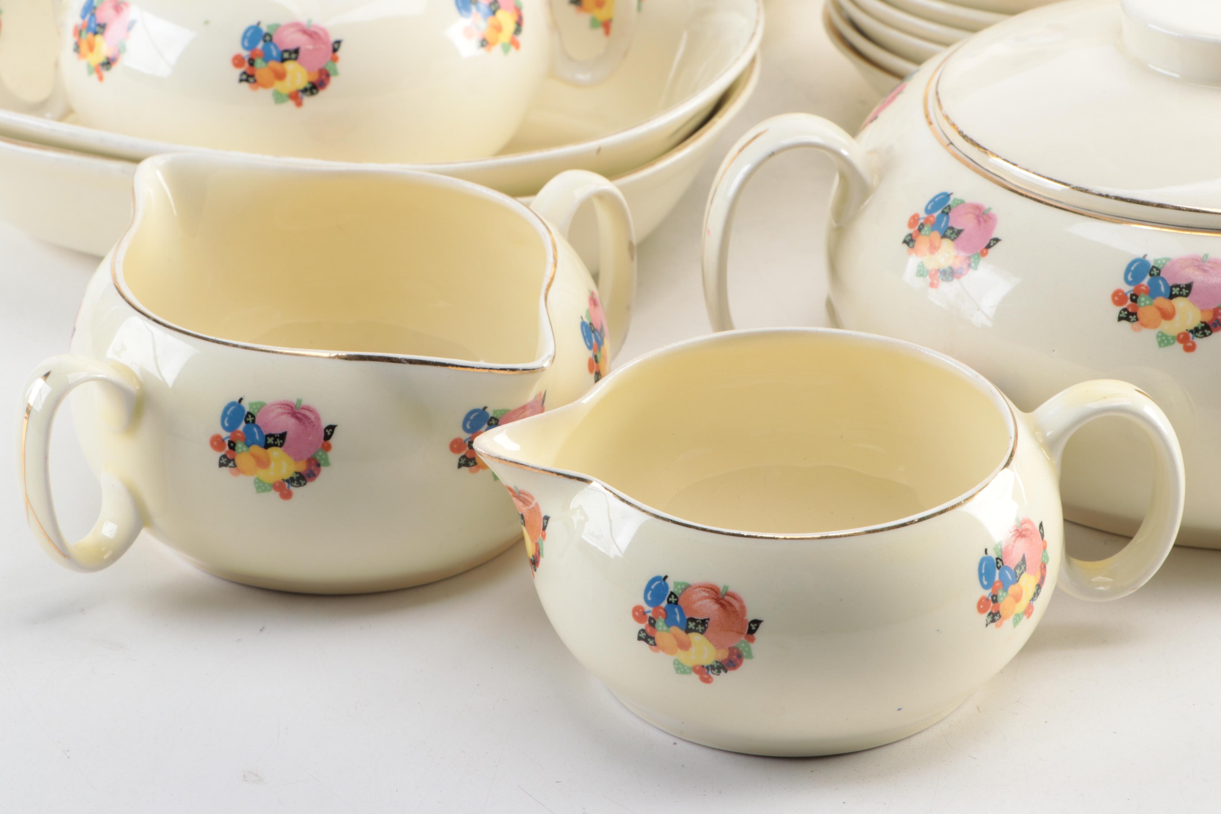 W. S. George Cavitt-Shaw "Country Gentlemen" Ceramic Dinnerware