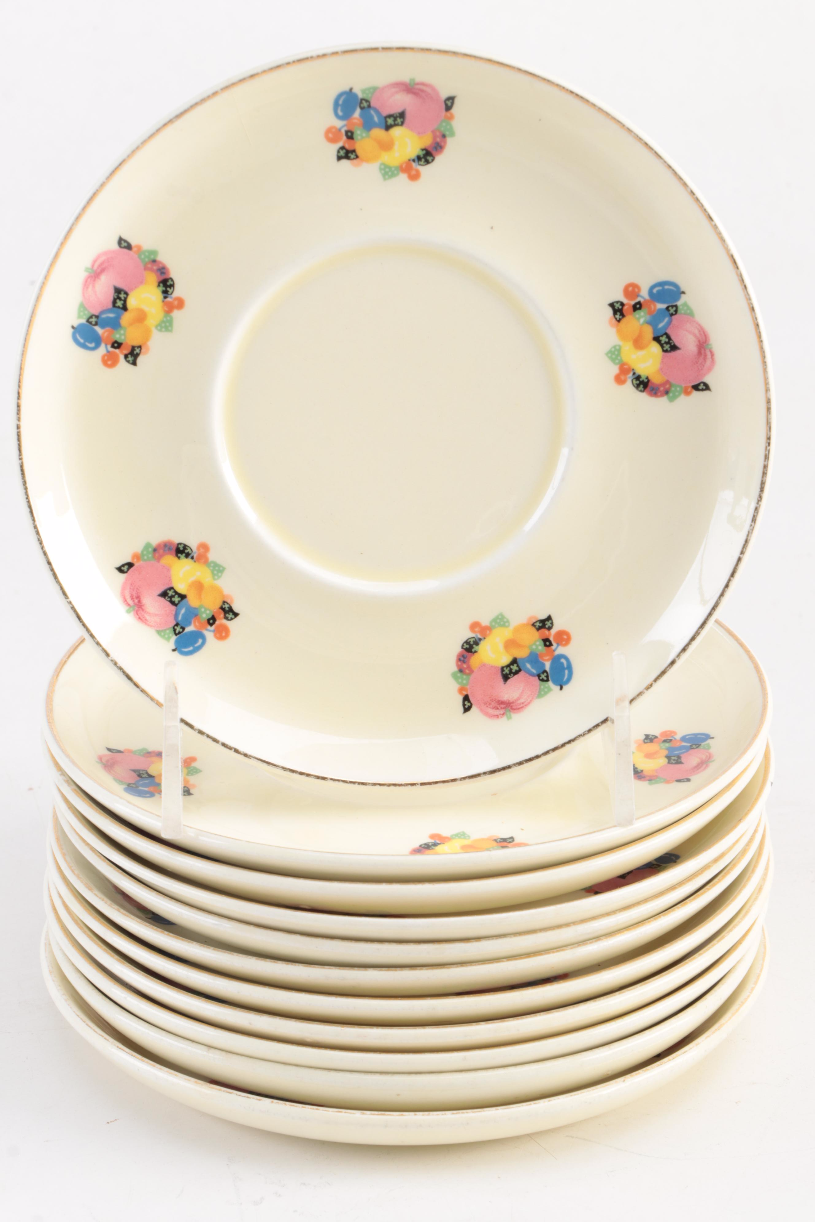 W. S. George Cavitt-Shaw "Country Gentlemen" Ceramic Dinnerware