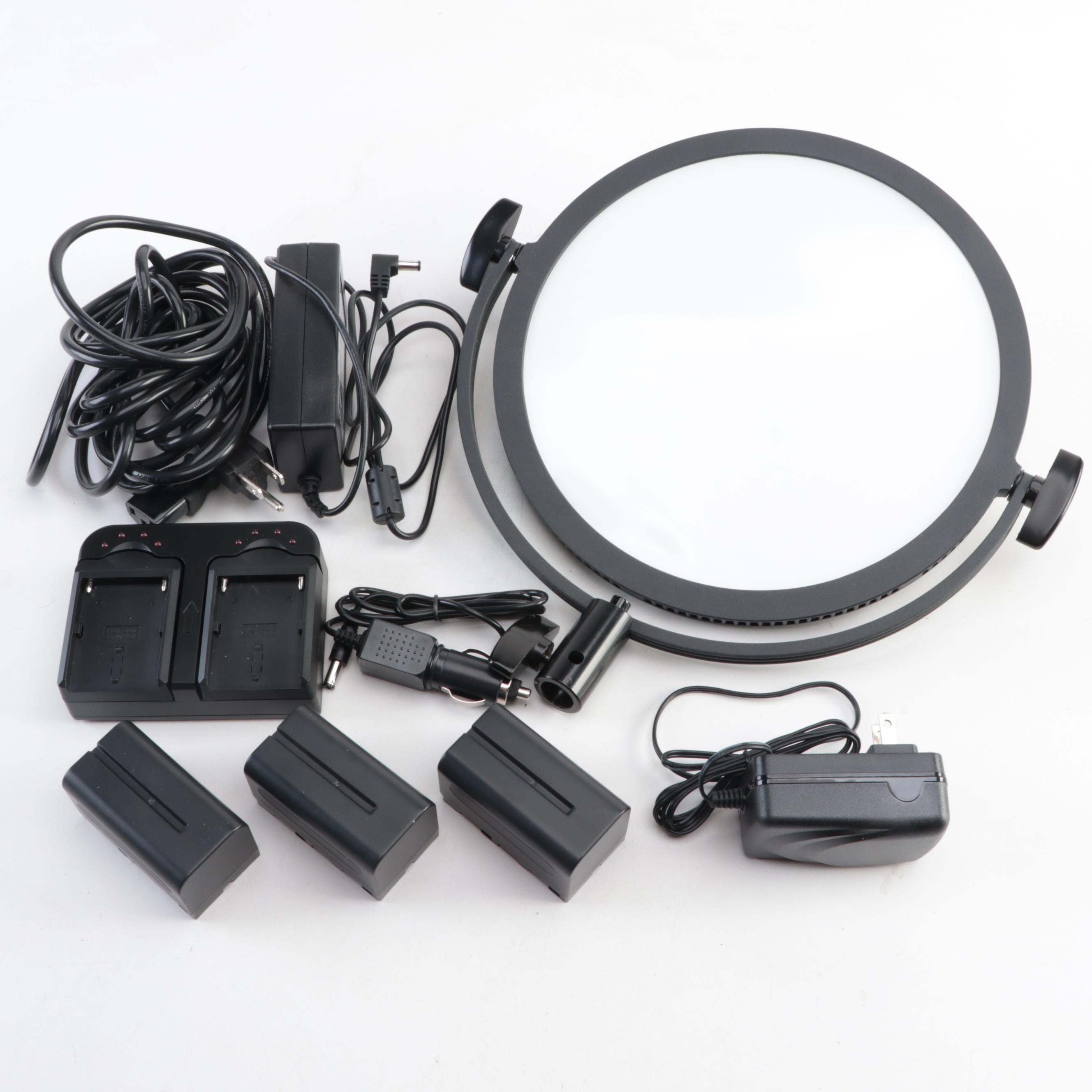 Fotodiox Pro FlapJack LED C-300RS Studio Edge Light