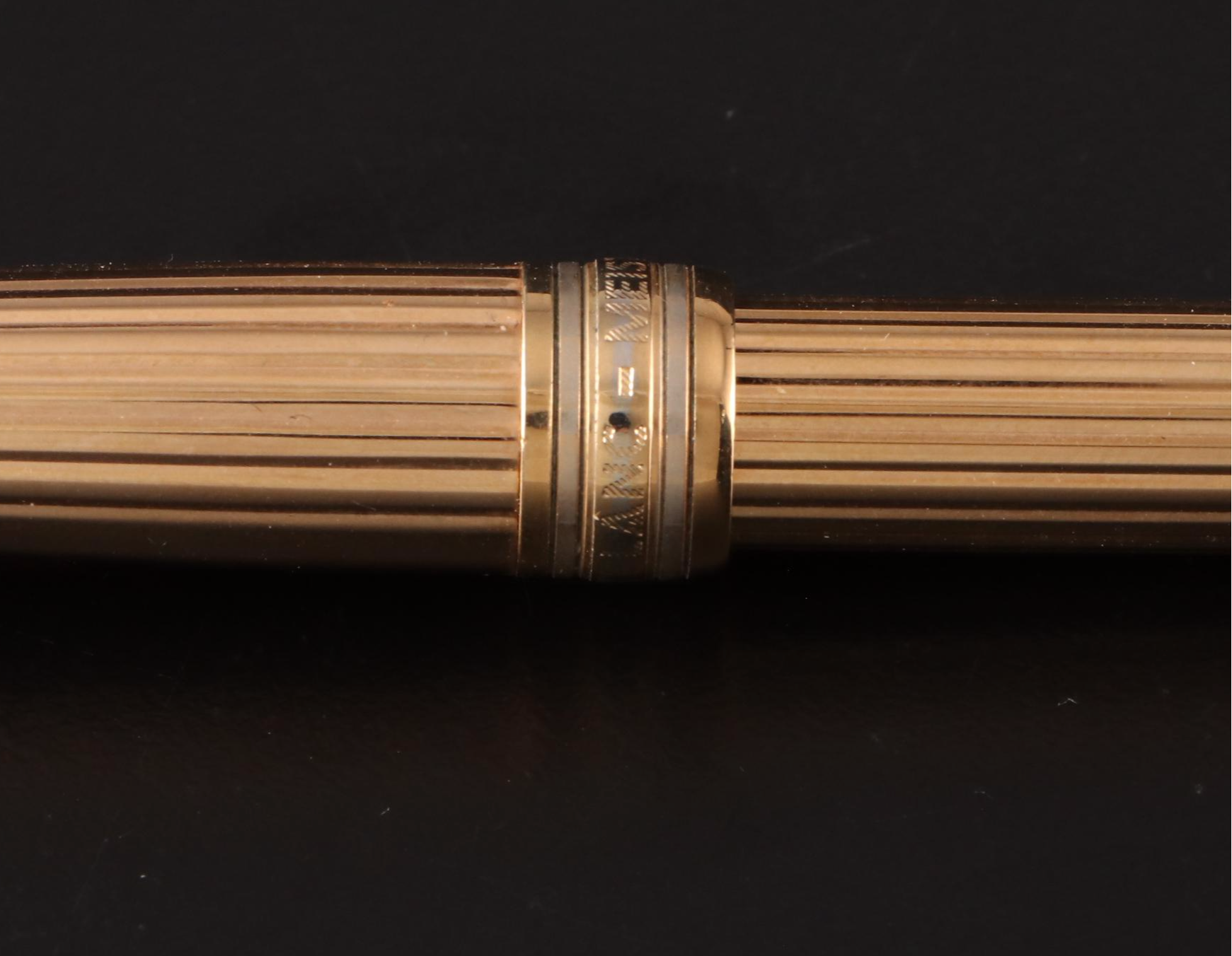 Montblanc Meisterstück PIX Gold Vermeil Fountain Pen and Ballpoint Pen